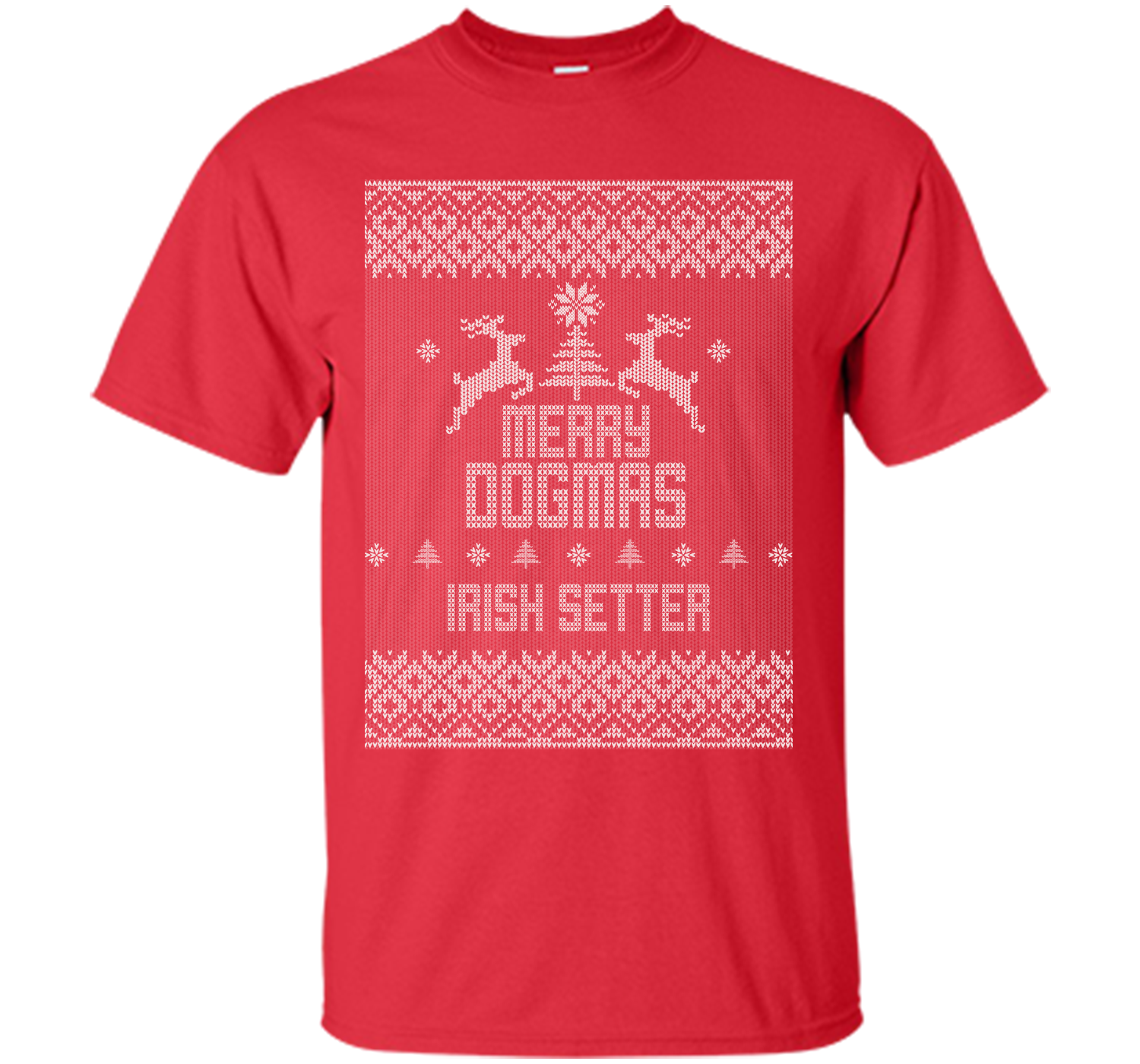 Merry dogmas irish setter T Shirt