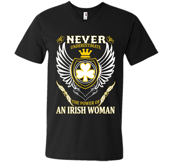 Never underestimate the power of an irish woman st T Shirt