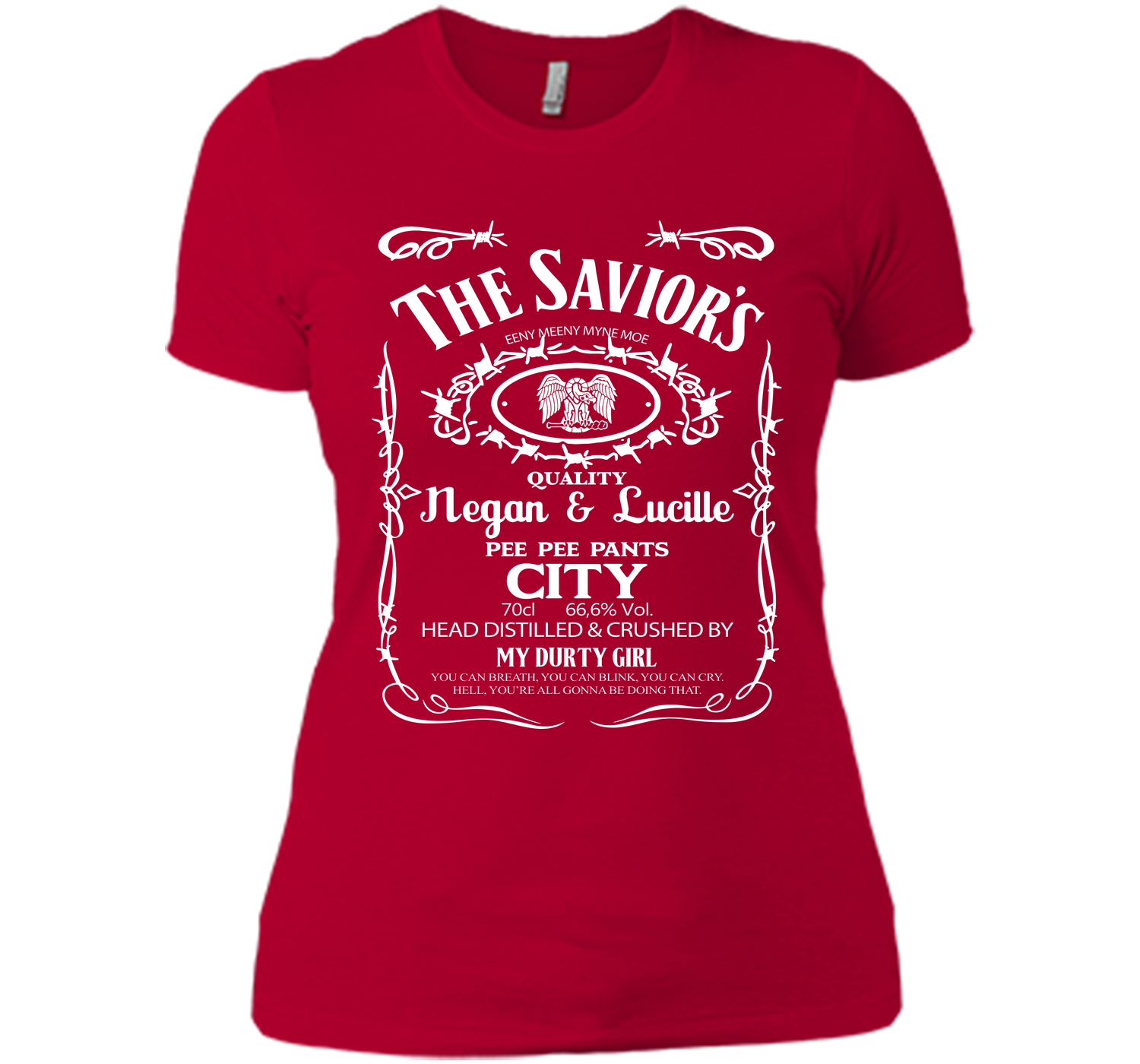 Negan jack daniels mashup T Shirt