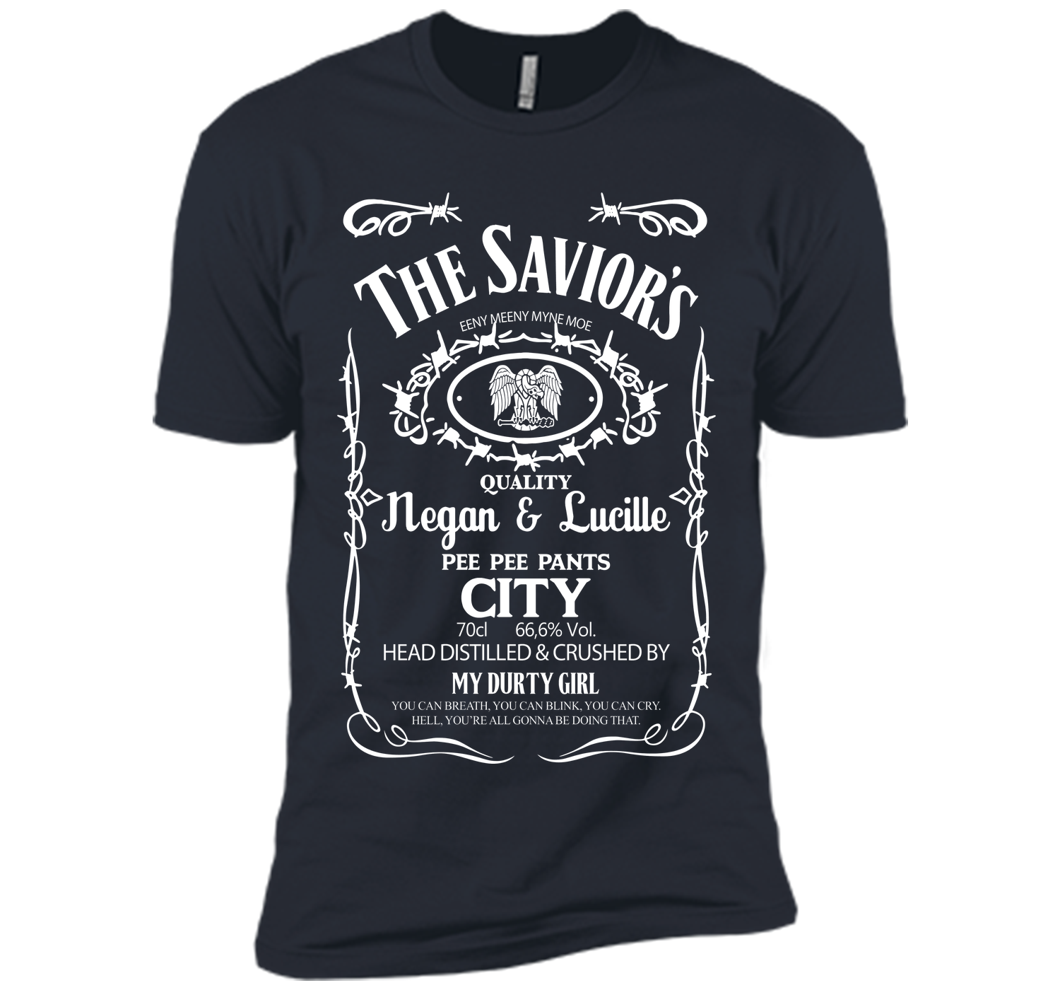 Negan jack daniels mashup T Shirt