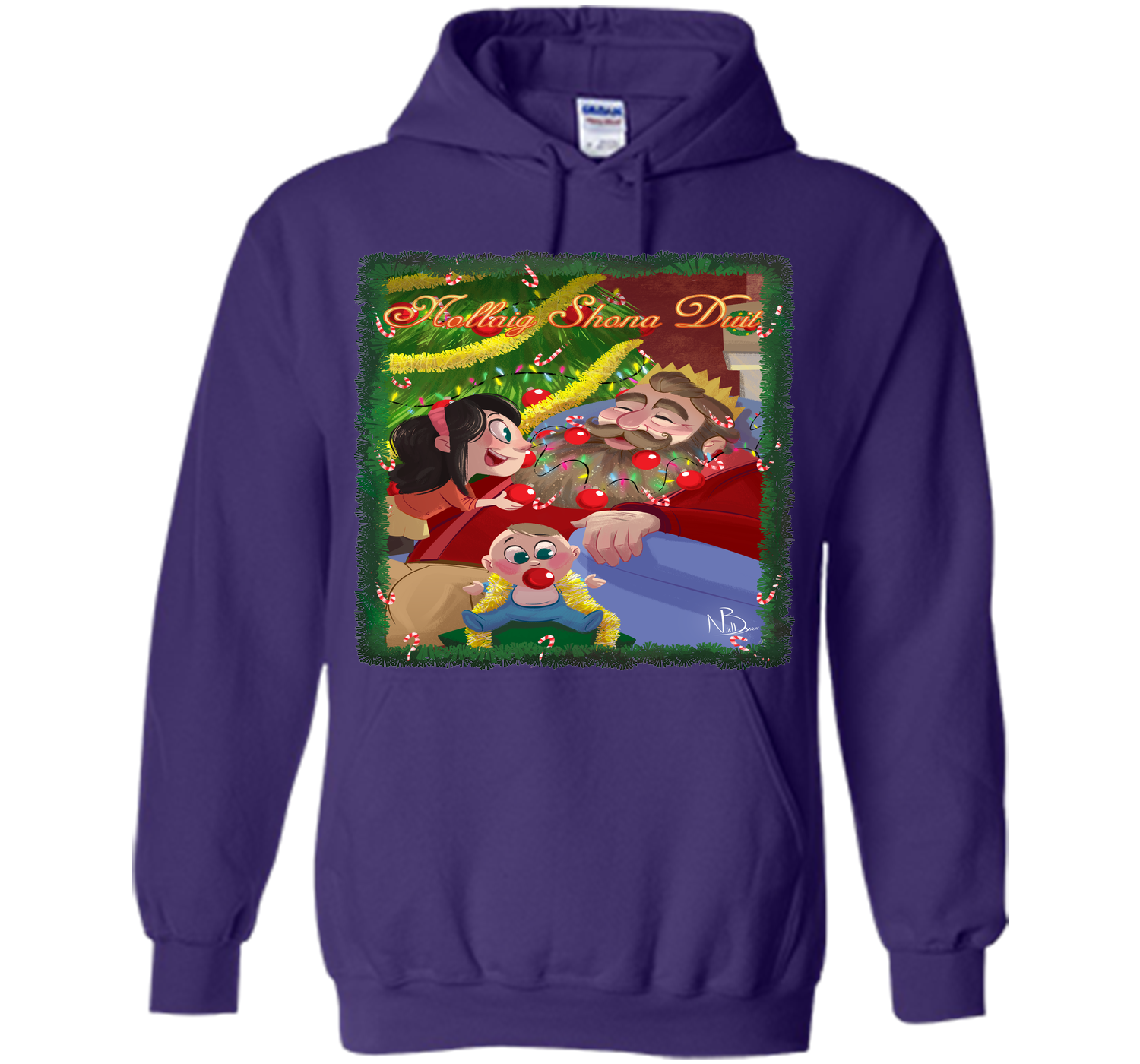 Nollaig beard T Shirt