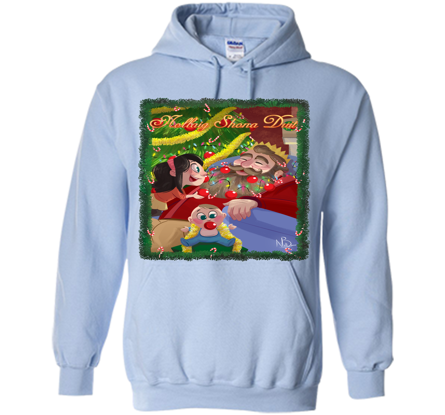 Nollaig beard T Shirt