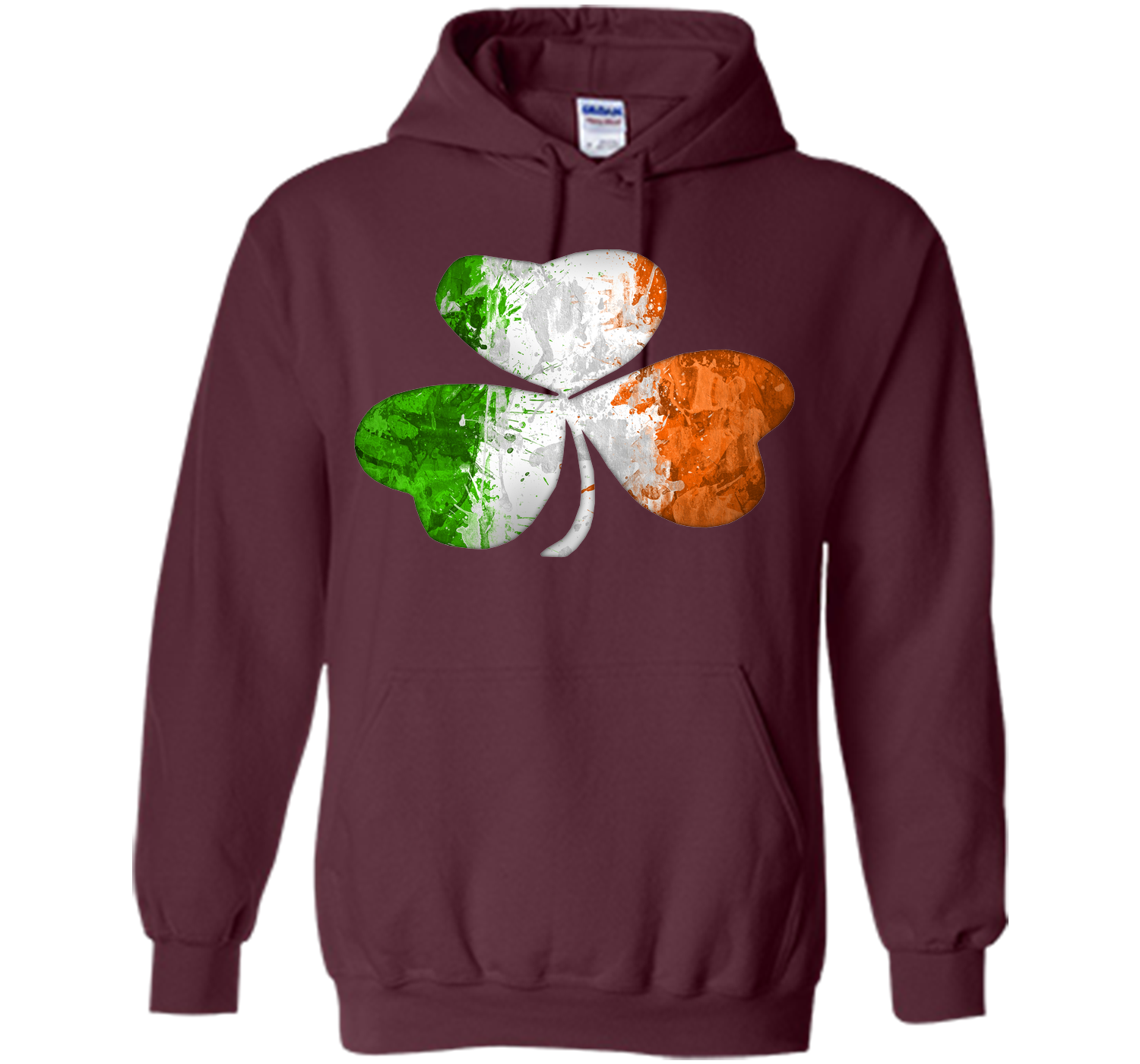 Irish shamrock grunge T Shirt