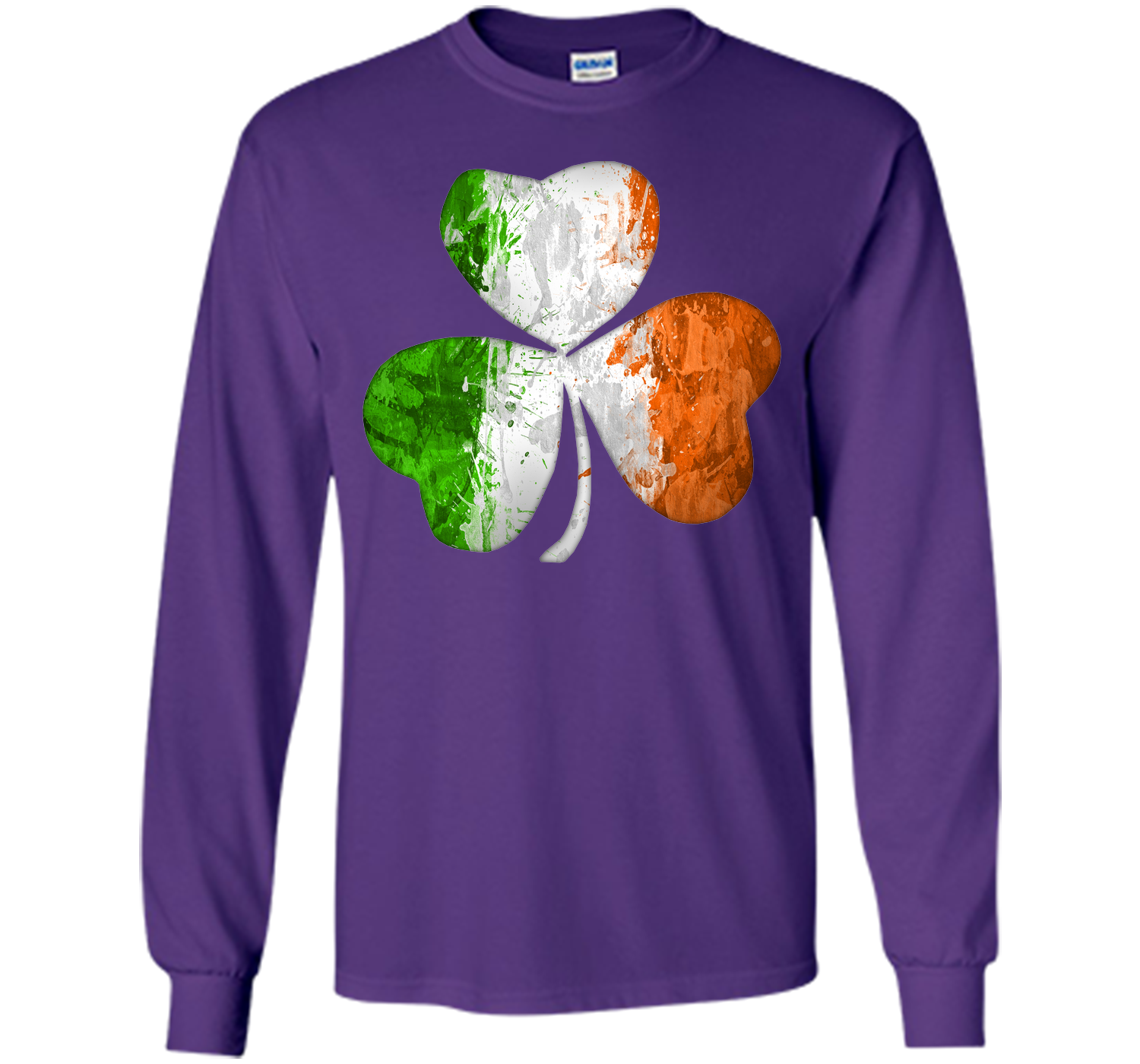 Irish shamrock grunge T Shirt