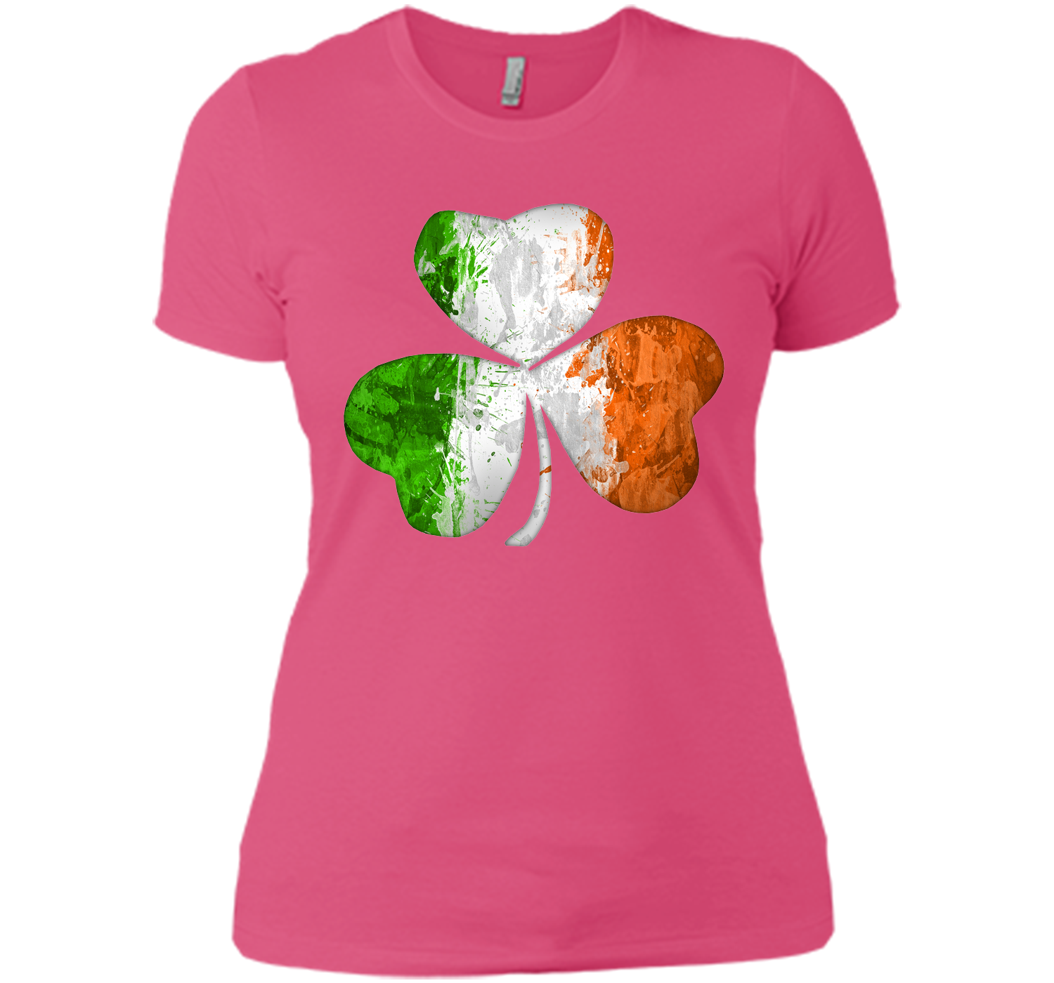 Irish shamrock grunge T Shirt