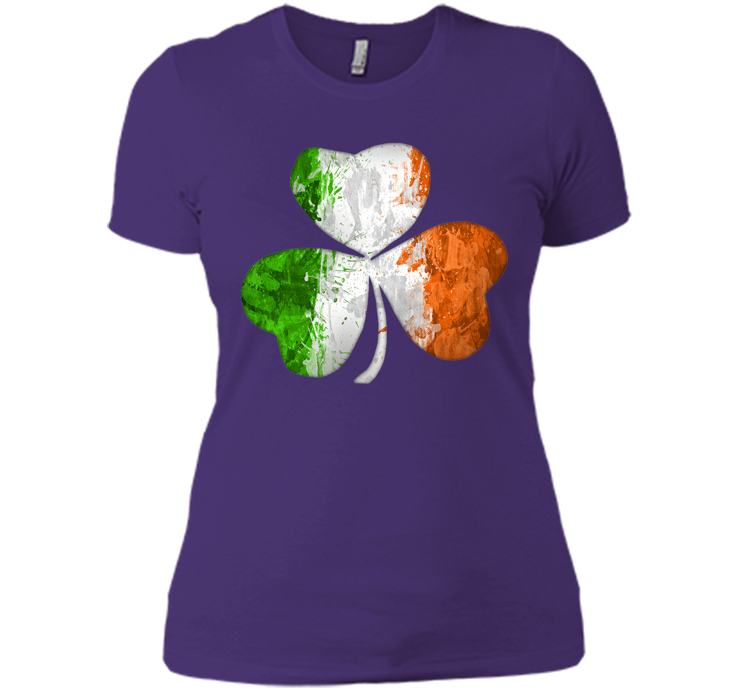 Irish shamrock grunge T Shirt