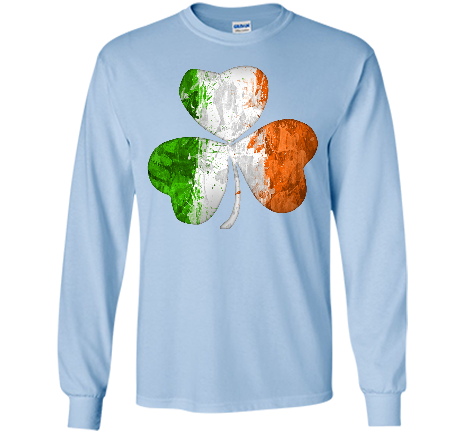 Irish shamrock grunge T Shirt