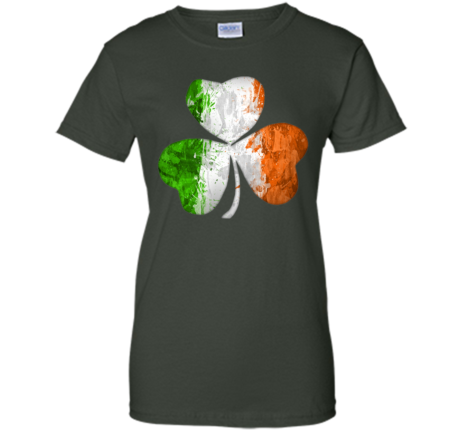 Irish shamrock grunge T Shirt