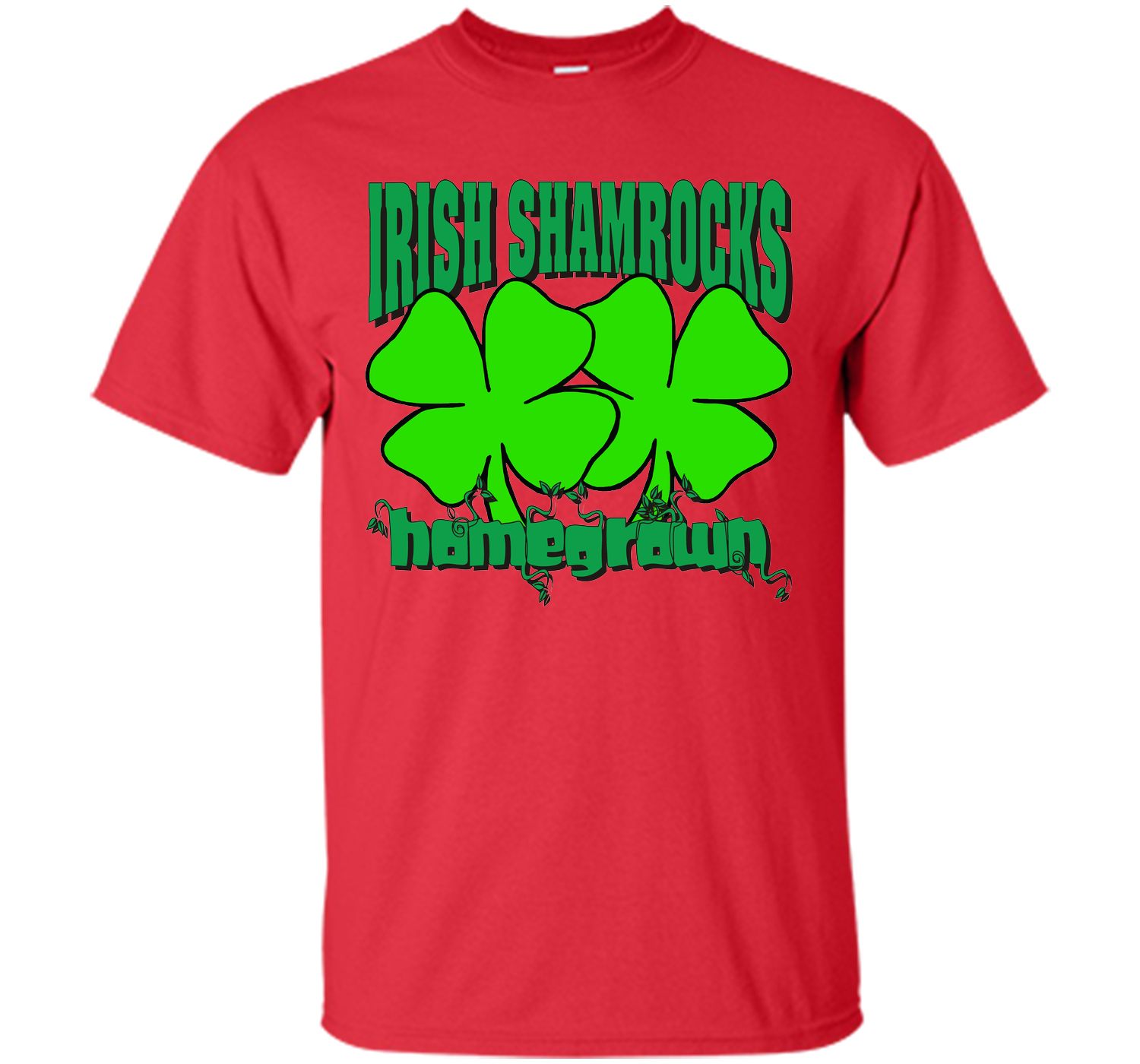 Irish shamrocks homegrown T Shirt
