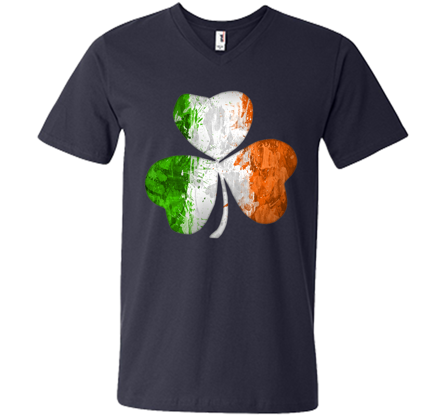 Irish shamrock grunge T Shirt
