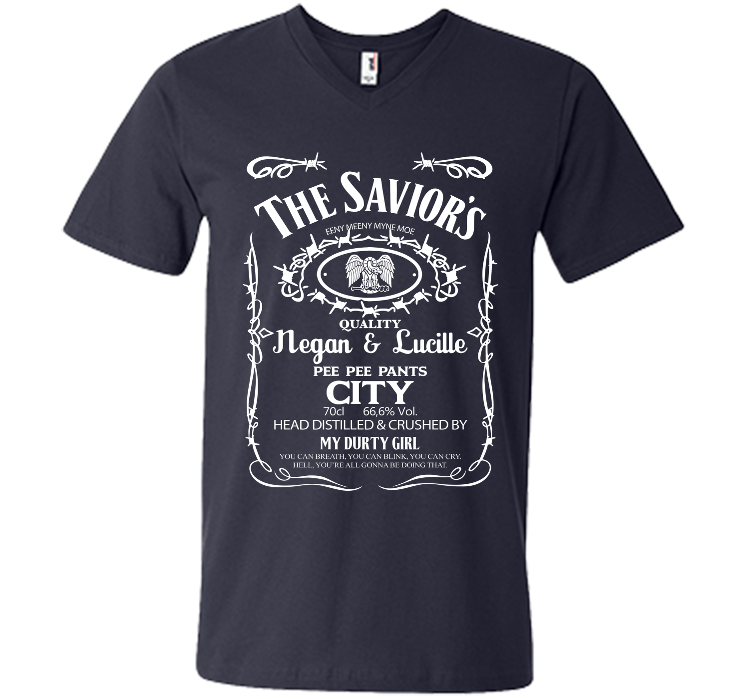 Negan jack daniels mashup T Shirt