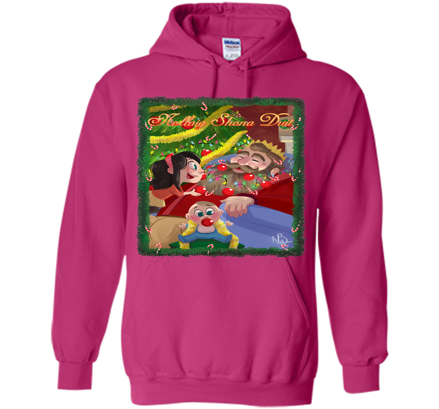 Nollaig beard T Shirt