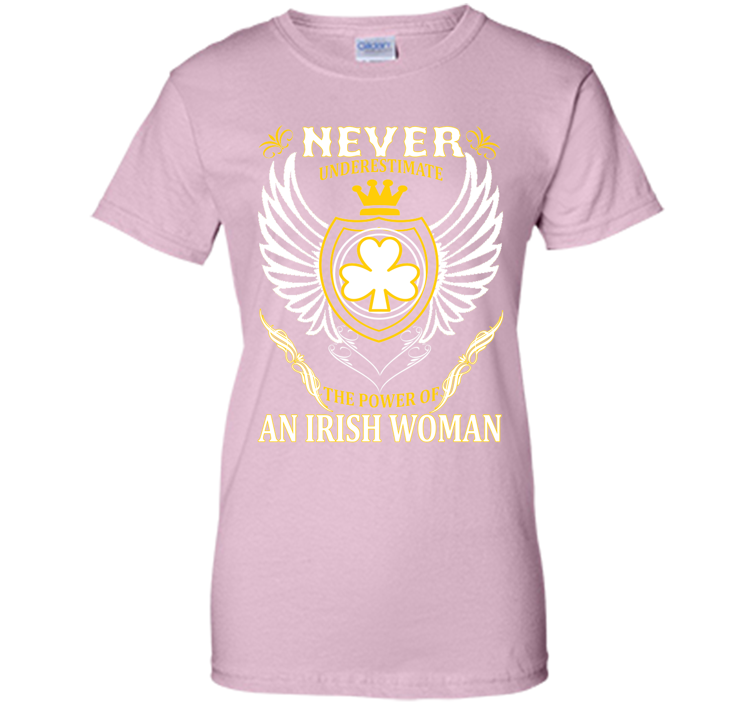 Never underestimate the power of an irish woman st T Shirt