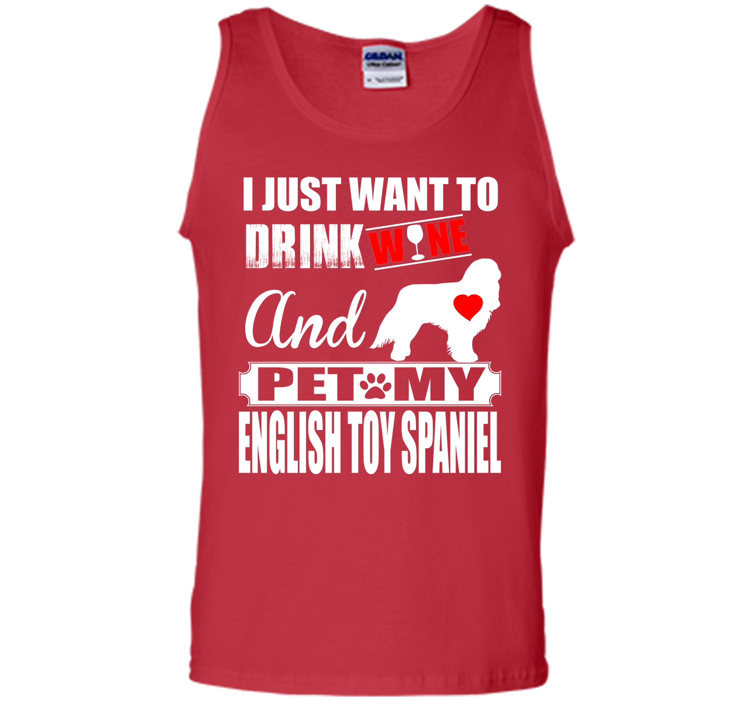 I just want to drink wine and pet my english toy s T Shirt