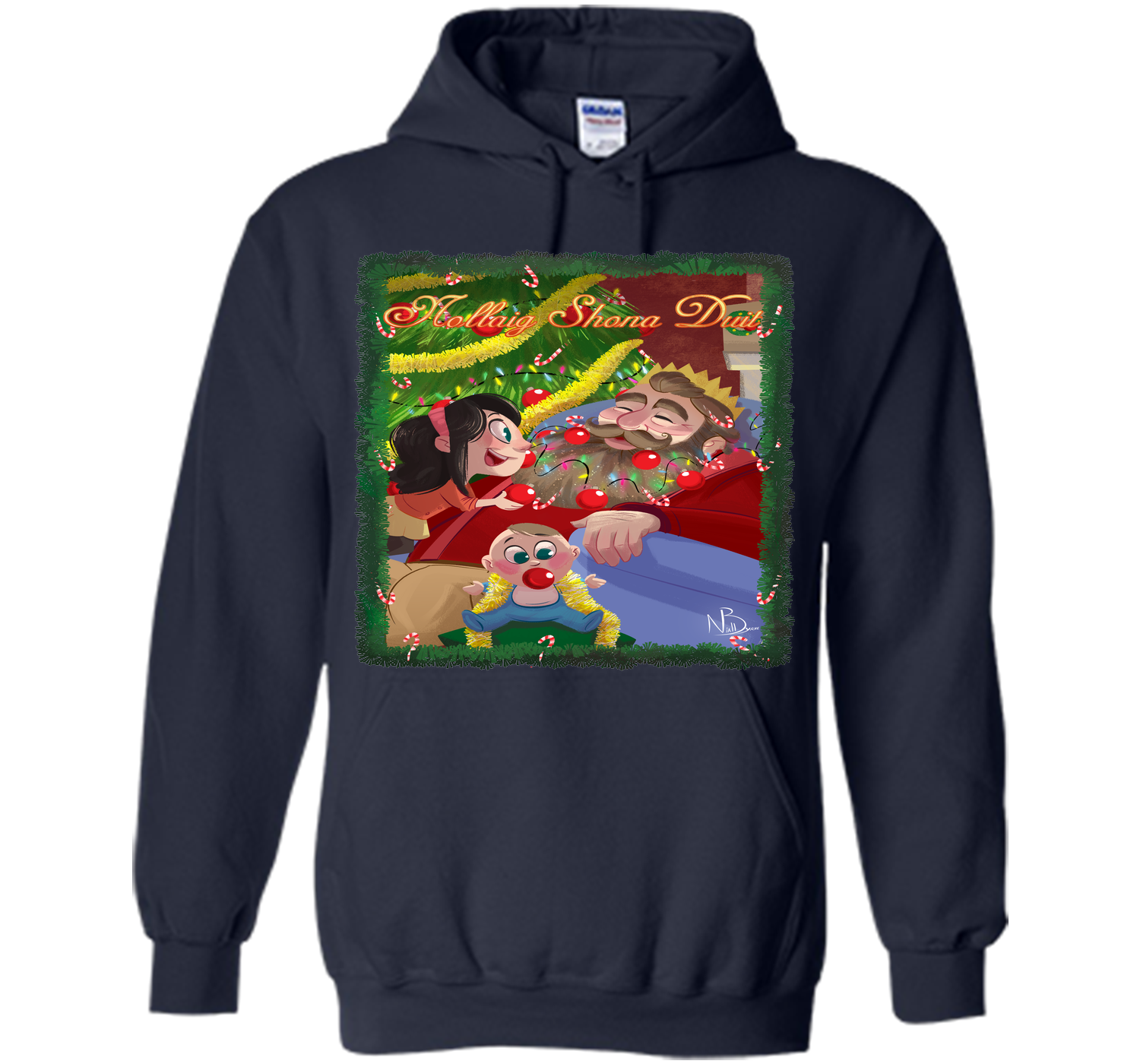 Nollaig beard T Shirt