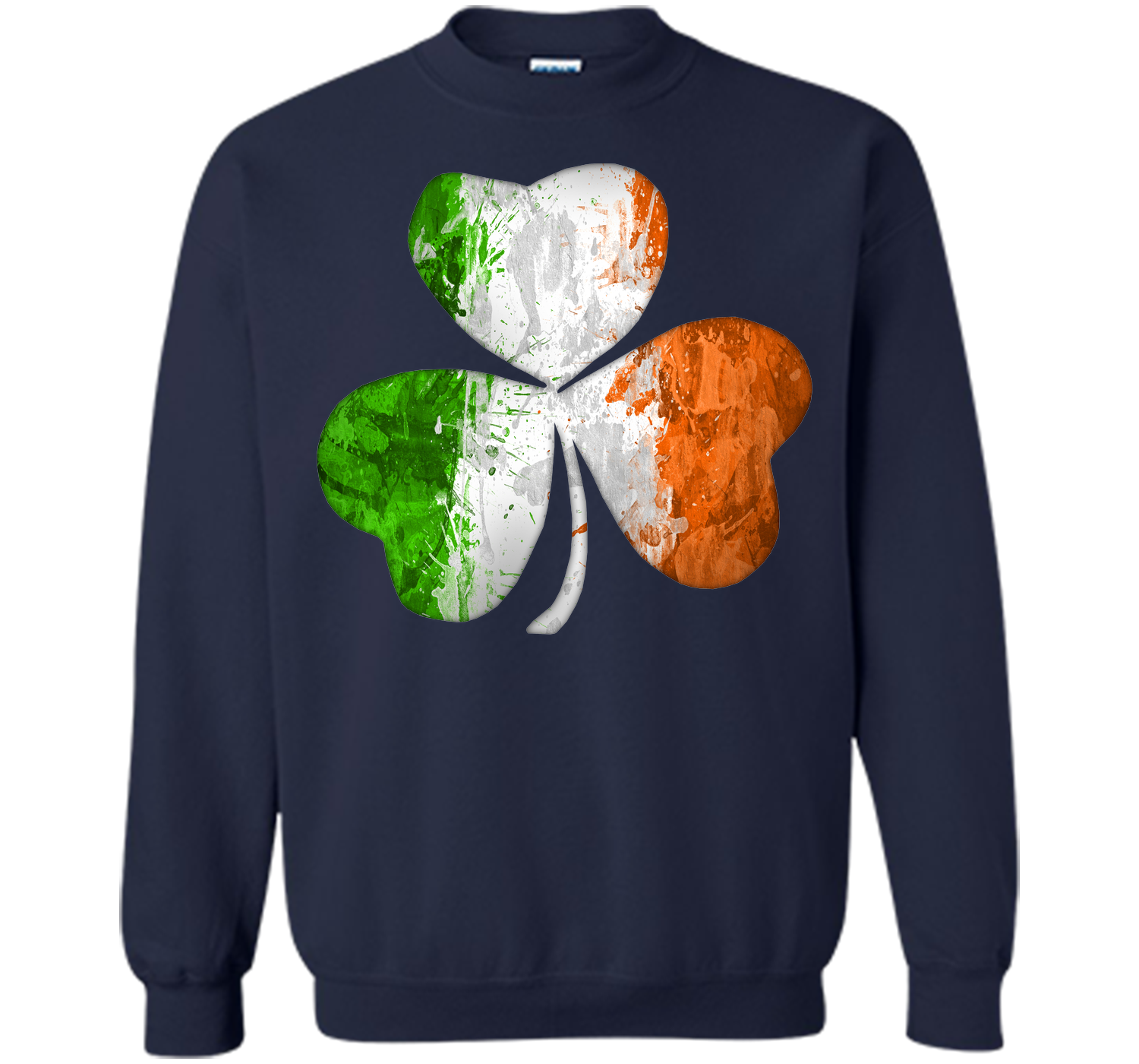 Irish shamrock grunge T Shirt