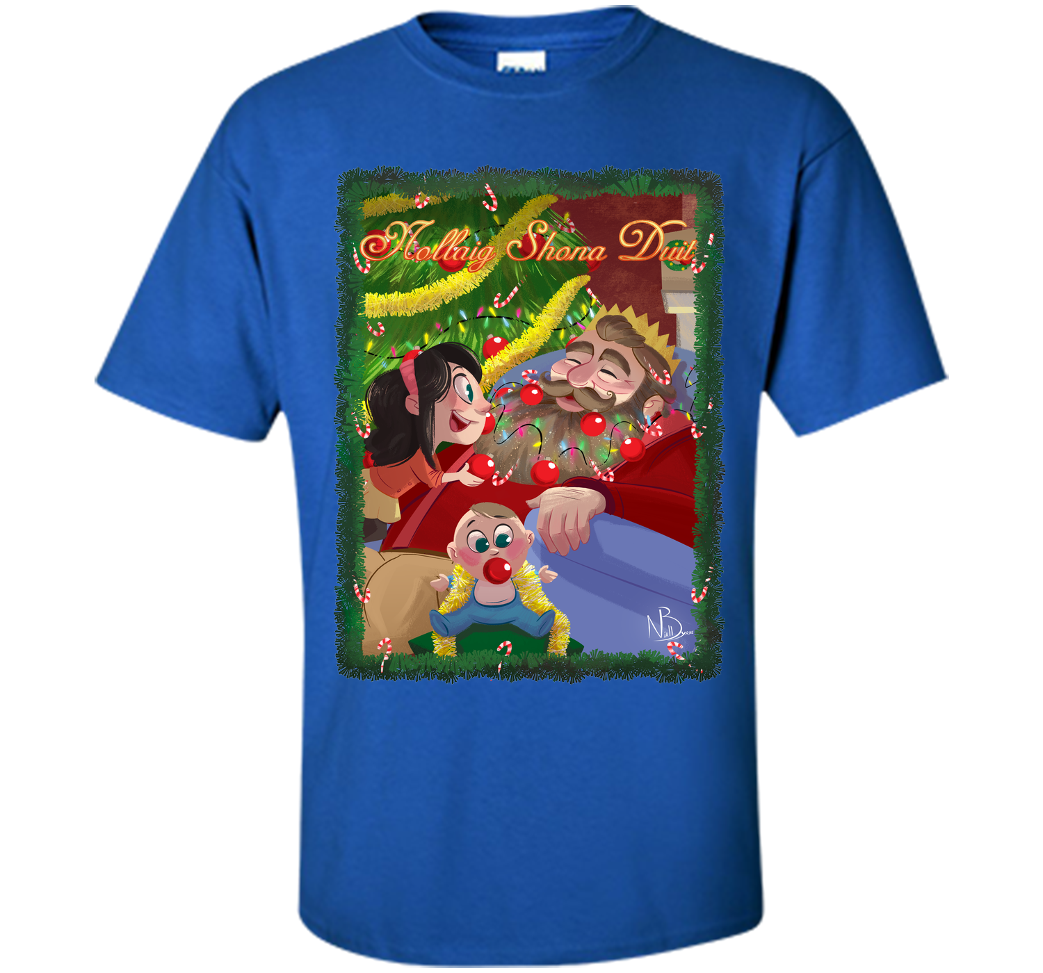 Nollaig beard T Shirt