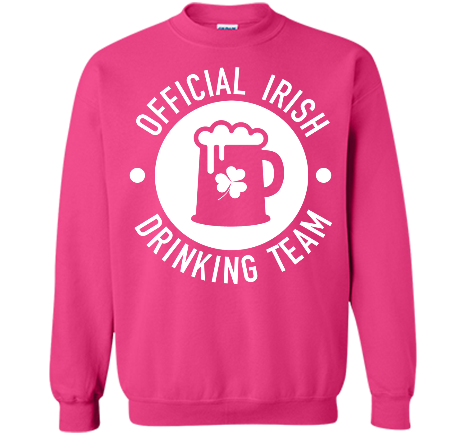 Official irish drinking team funny st patricks day T Shirt