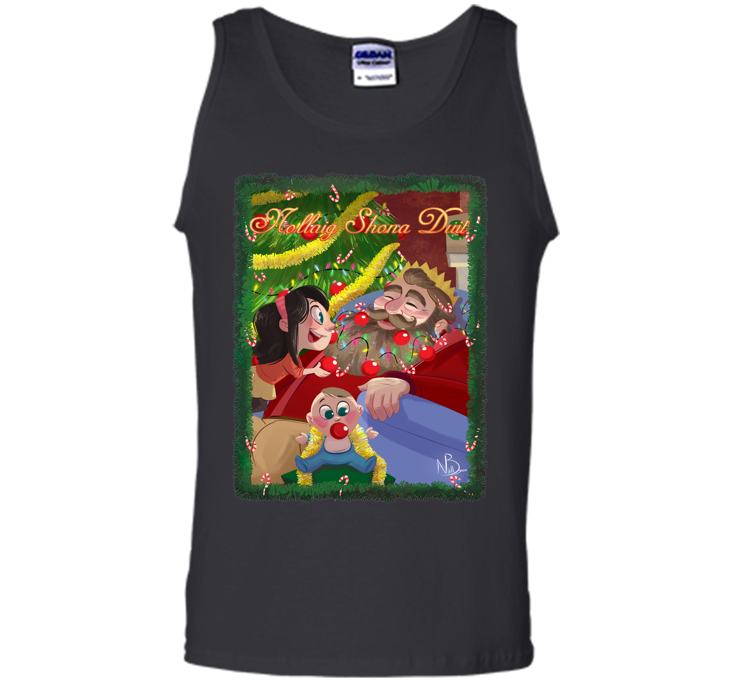 Nollaig beard T Shirt