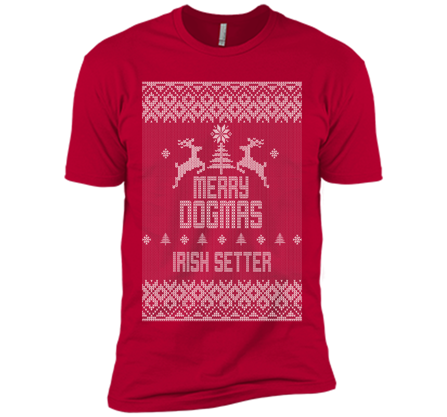 Merry dogmas irish setter T Shirt