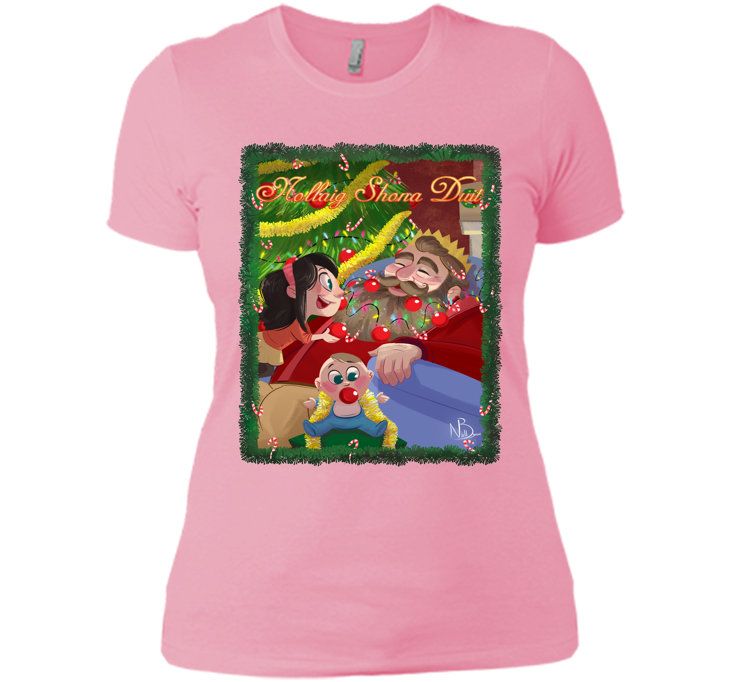 Nollaig beard T Shirt