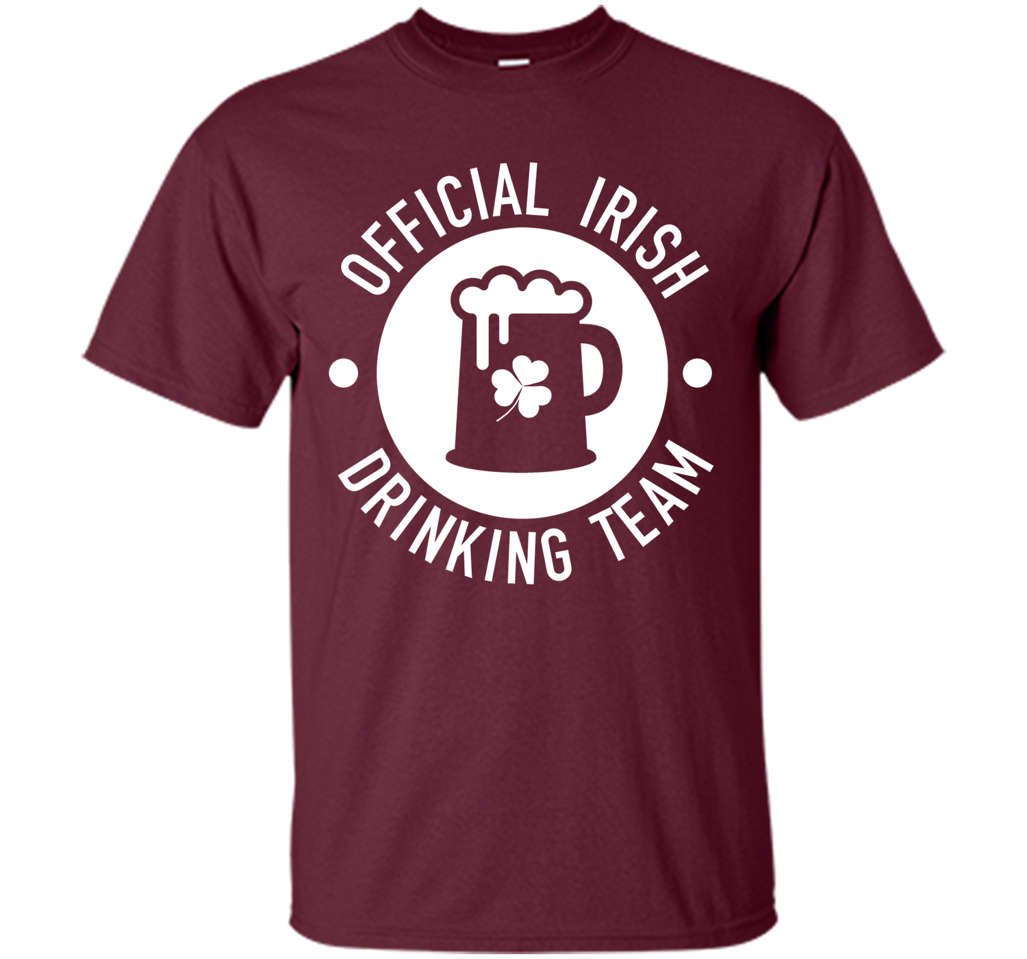 Official irish drinking team funny st patricks day T Shirt