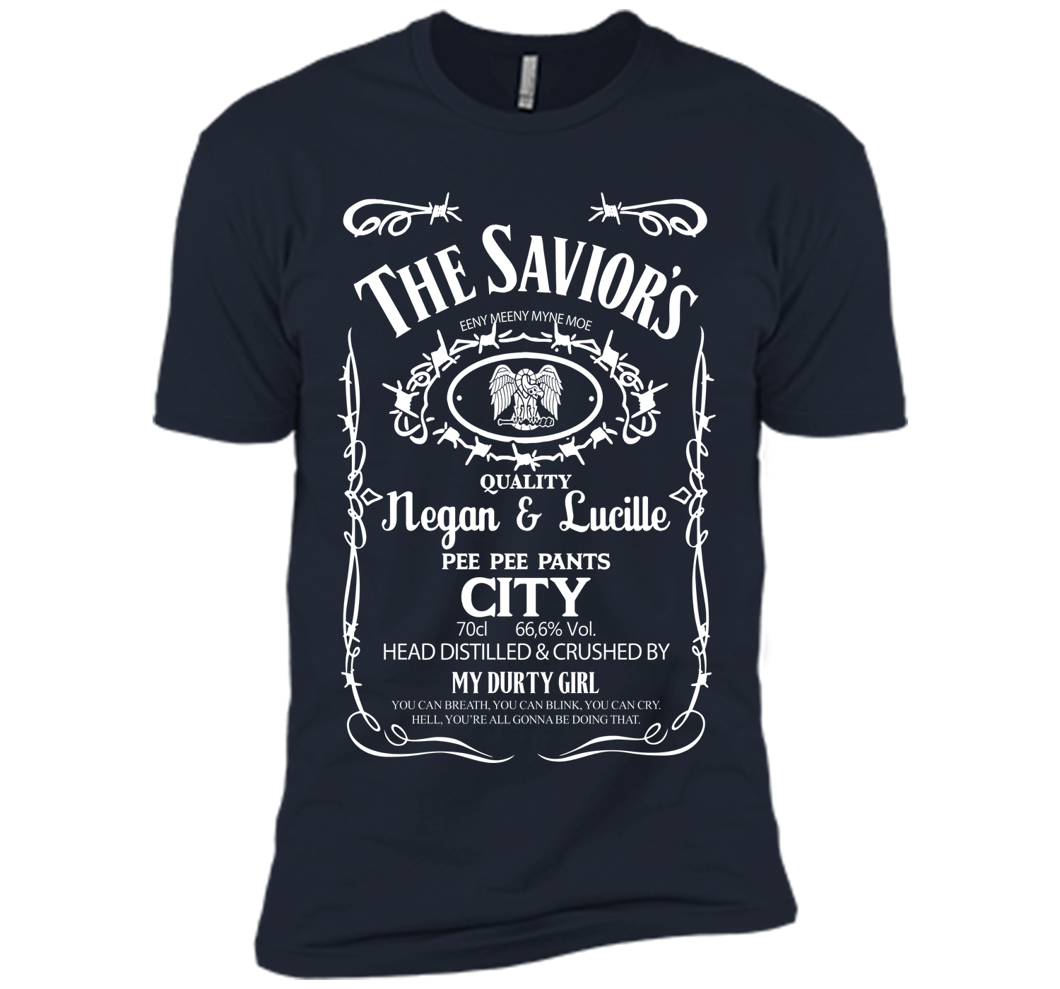 Negan jack daniels mashup T Shirt