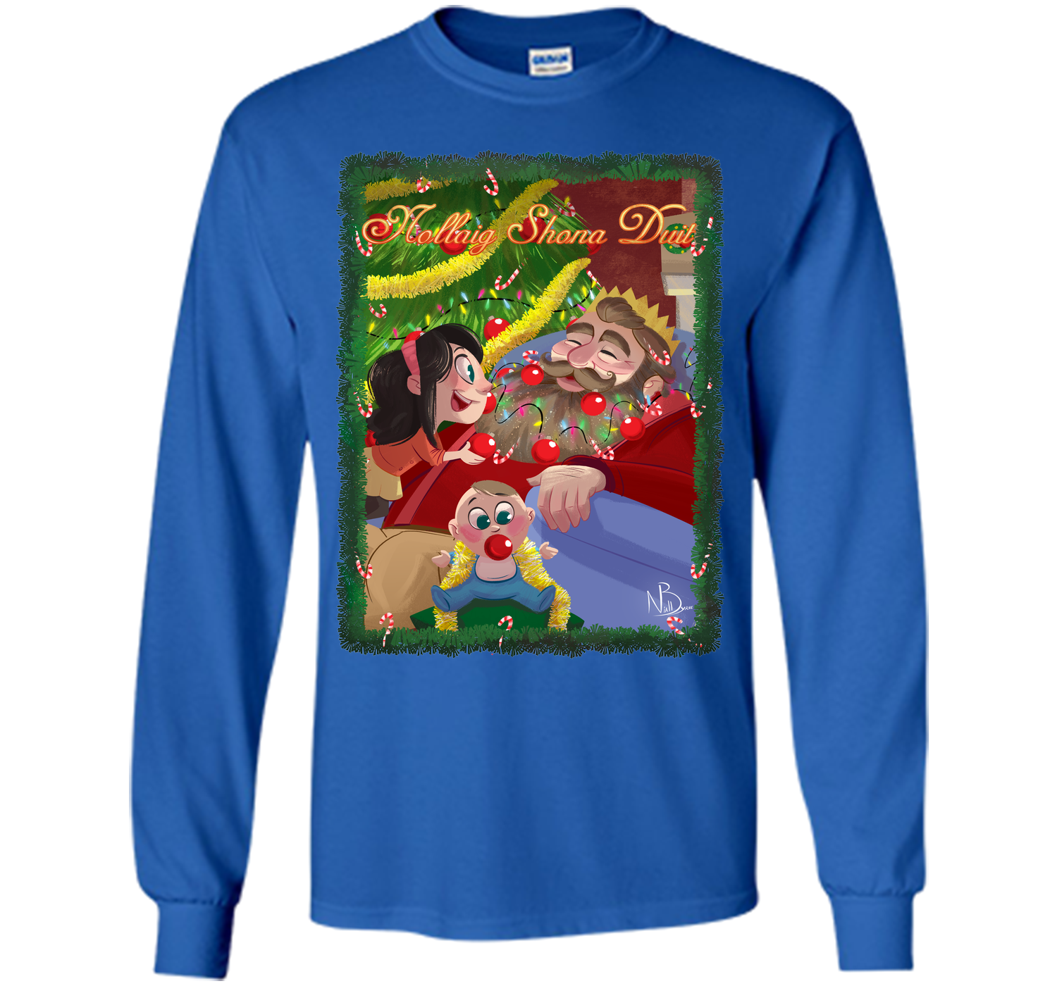 Nollaig beard T Shirt