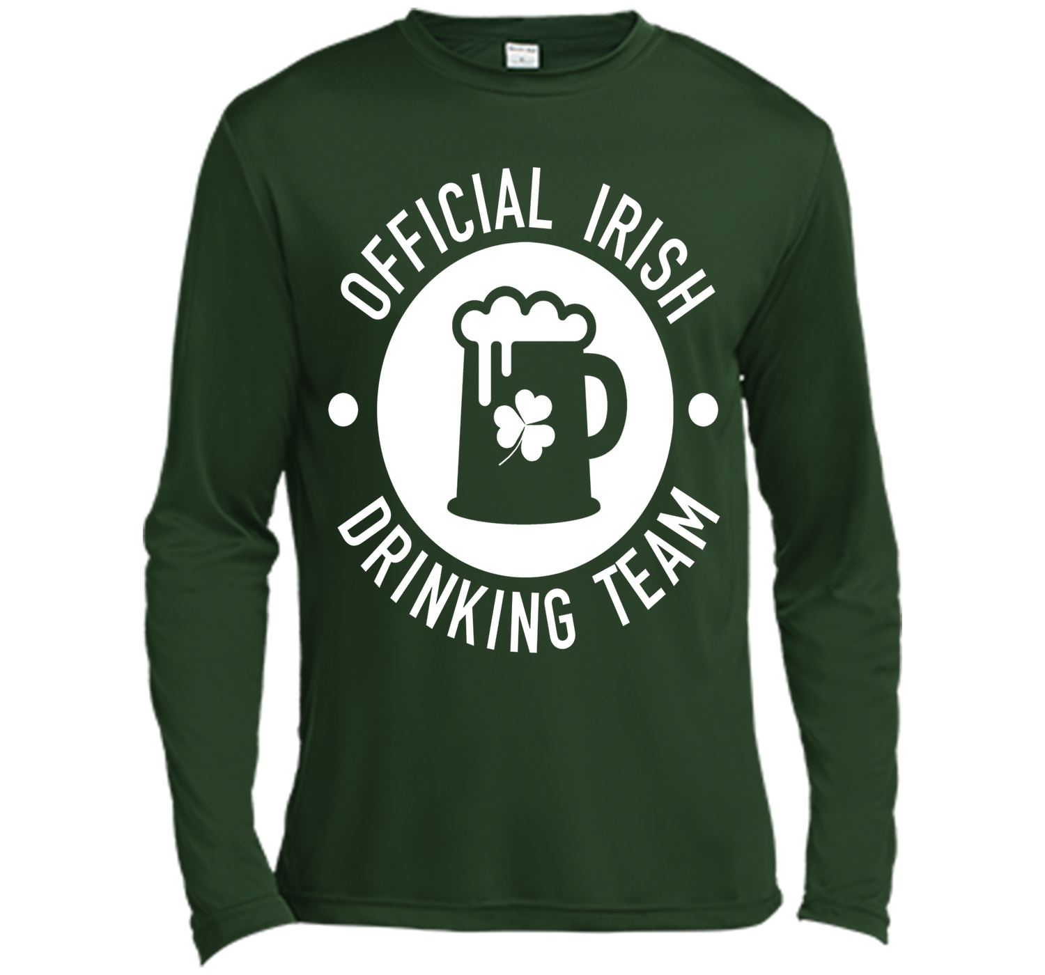 Official irish drinking team funny st patricks day T Shirt