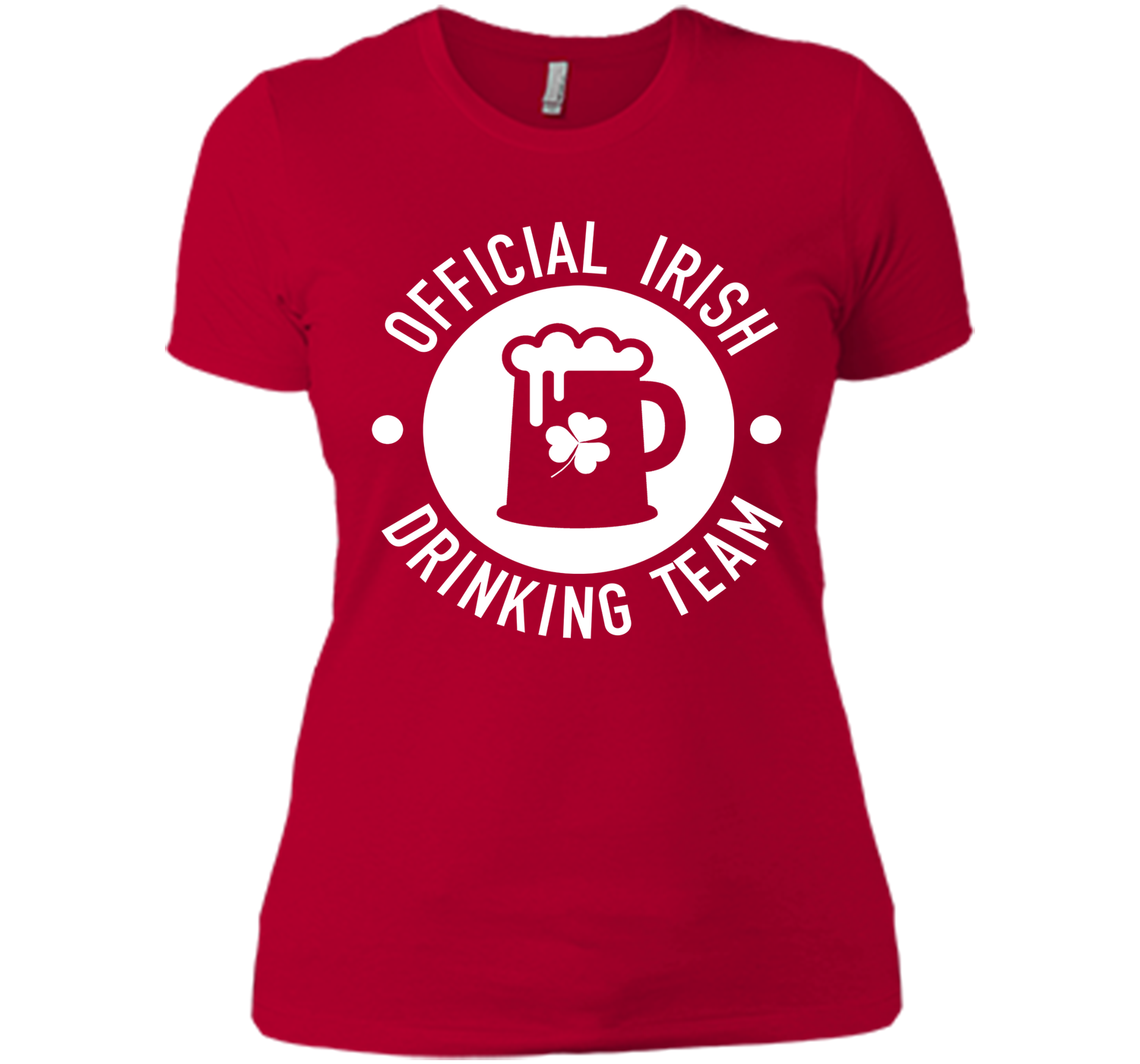 Official irish drinking team funny st patricks day T Shirt
