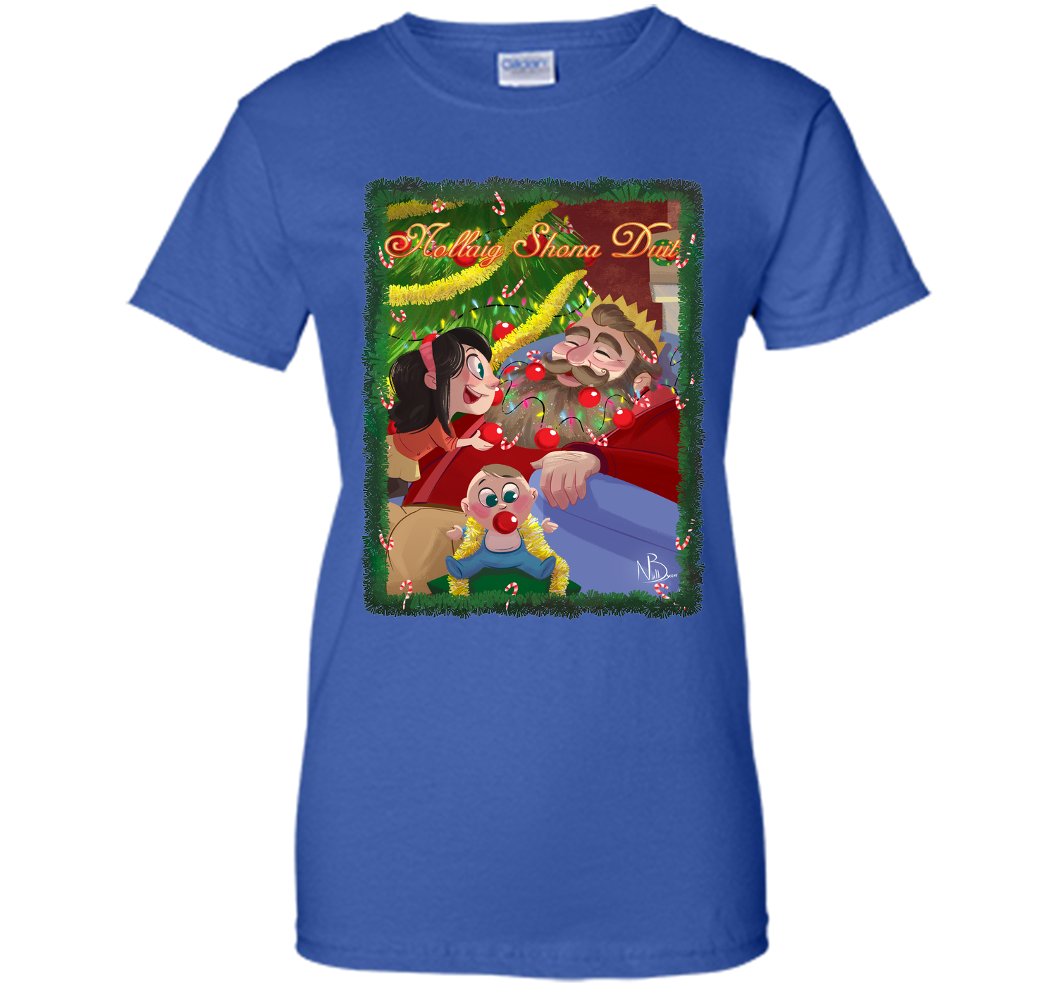 Nollaig beard T Shirt