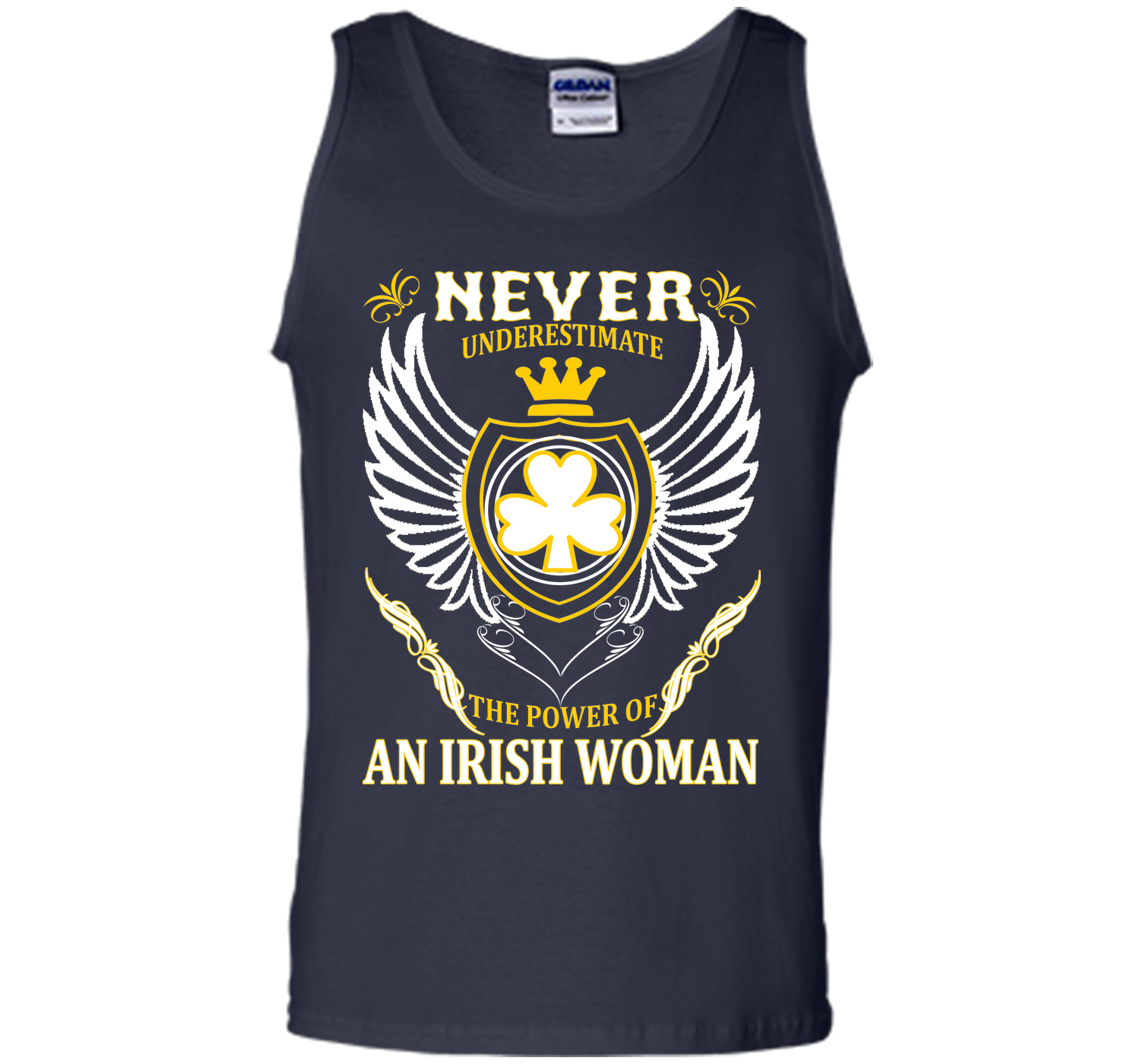 Never underestimate the power of an irish woman st T Shirt