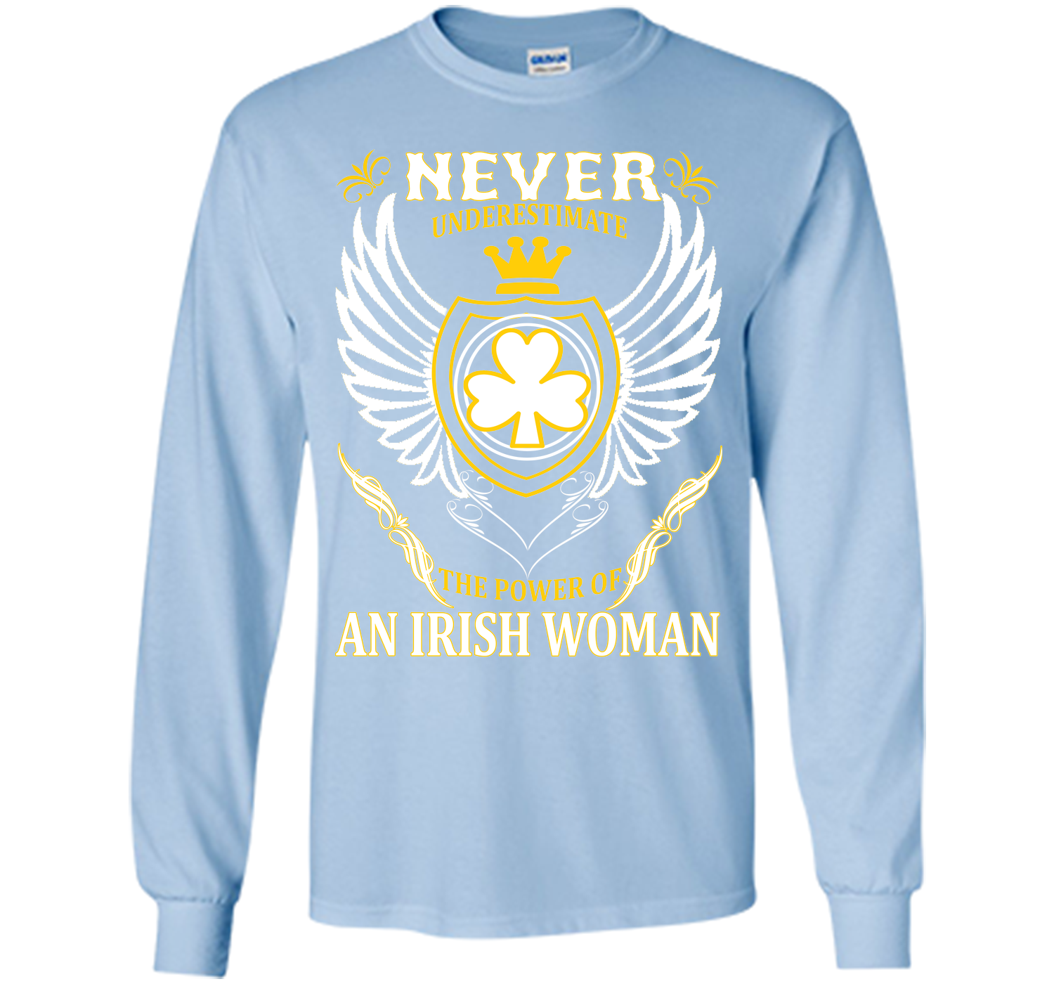 Never underestimate the power of an irish woman st T Shirt