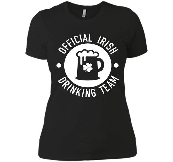 Official irish drinking team funny st patricks day T Shirt