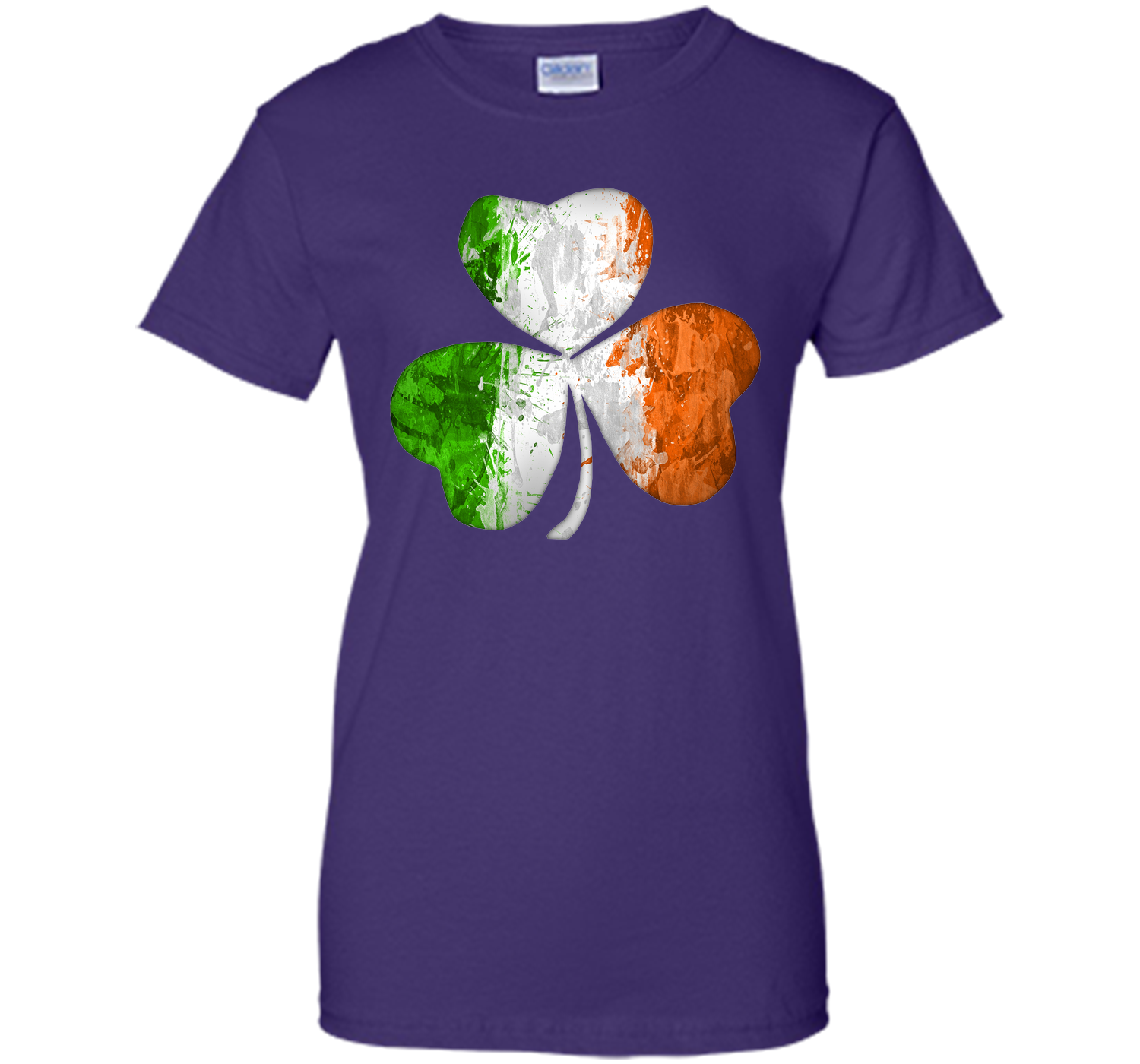 Irish shamrock grunge T Shirt
