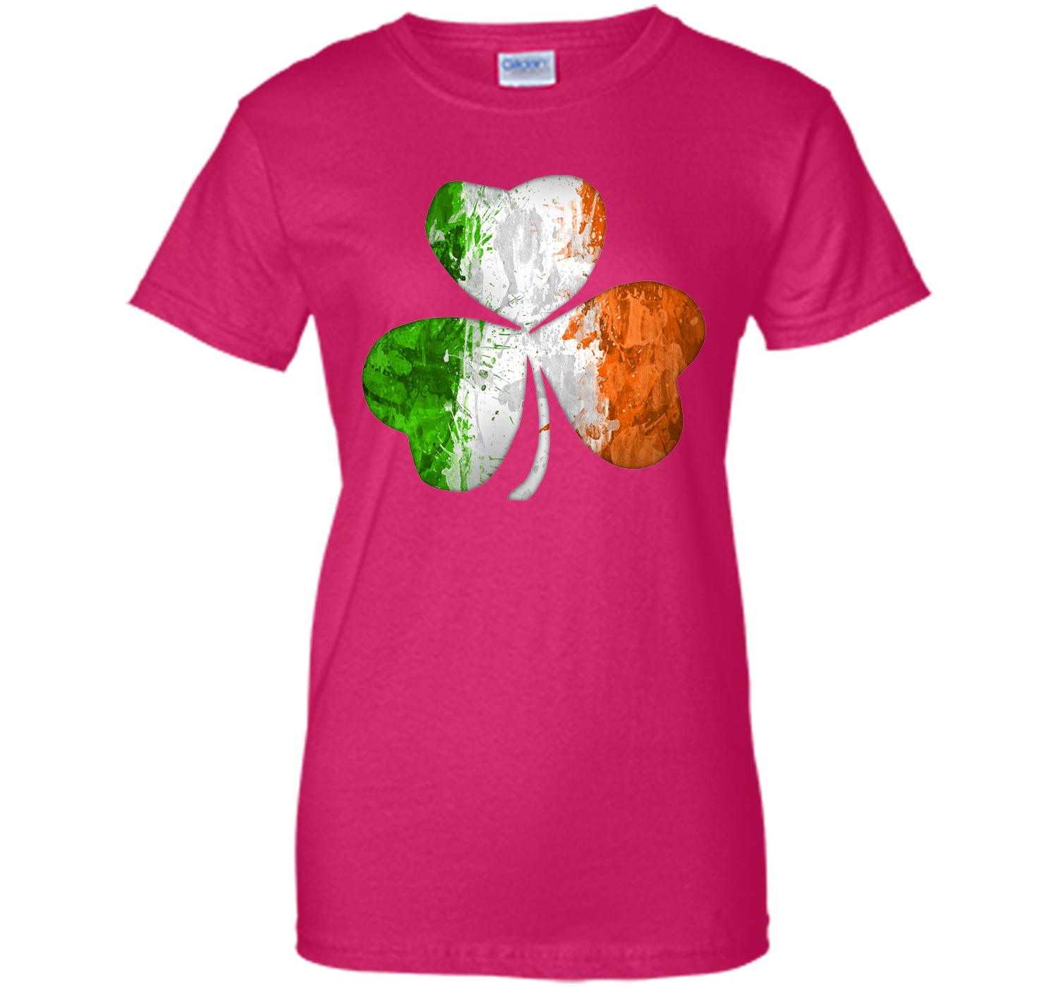 Irish shamrock grunge T Shirt