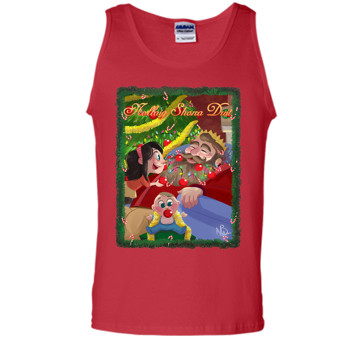 Nollaig beard T Shirt