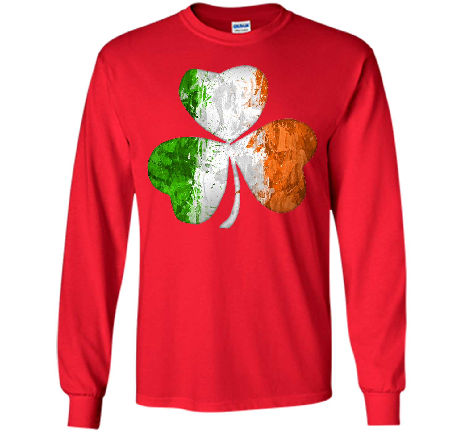 Irish shamrock grunge T Shirt