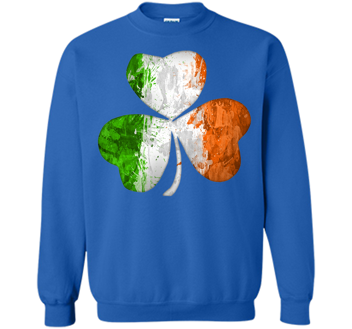 Irish shamrock grunge T Shirt