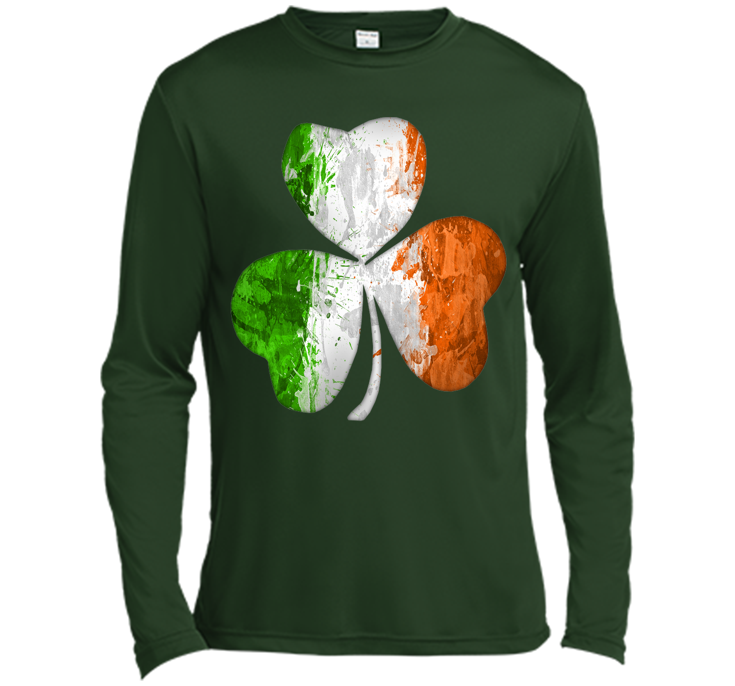 Irish shamrock grunge T Shirt