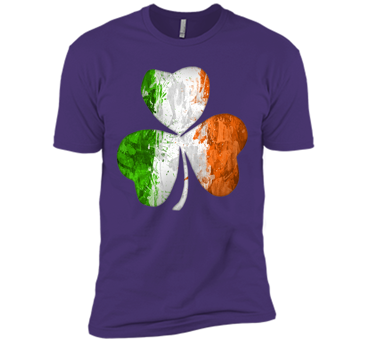 Irish shamrock grunge T Shirt