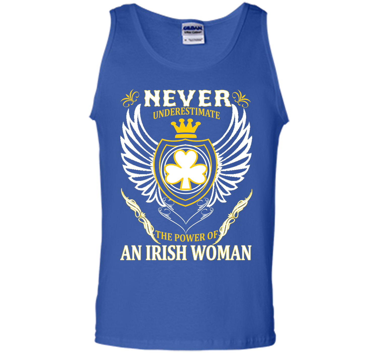 Never underestimate the power of an irish woman st T Shirt