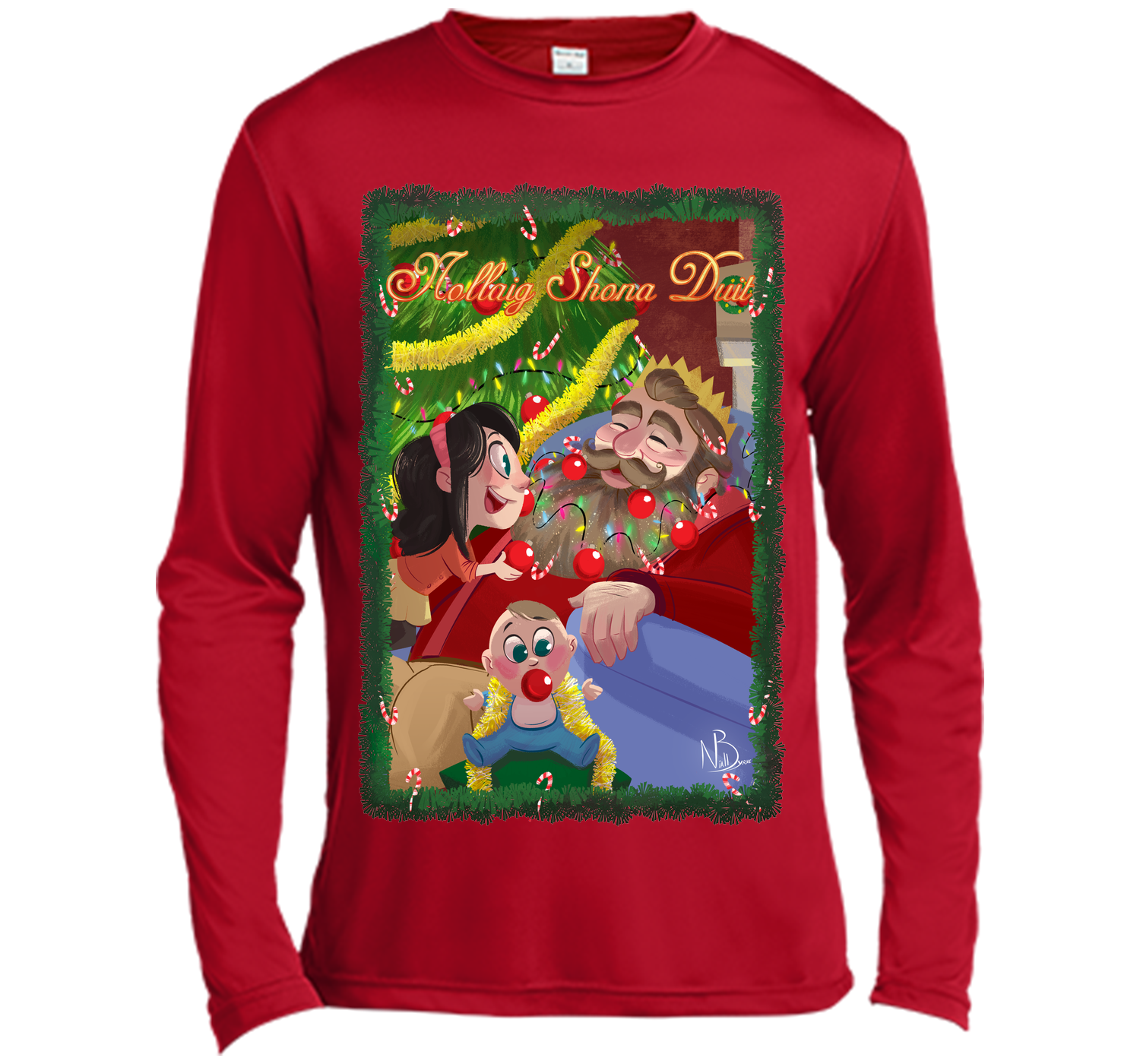 Nollaig beard T Shirt