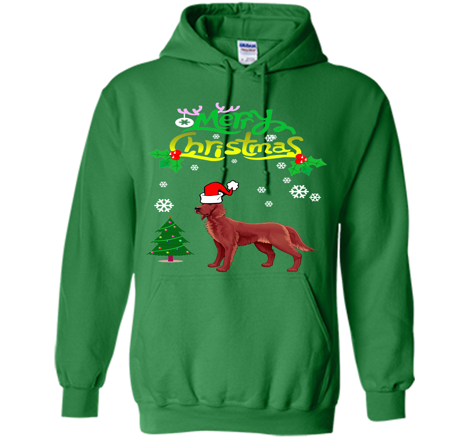 Merry christmas irish setter T Shirt