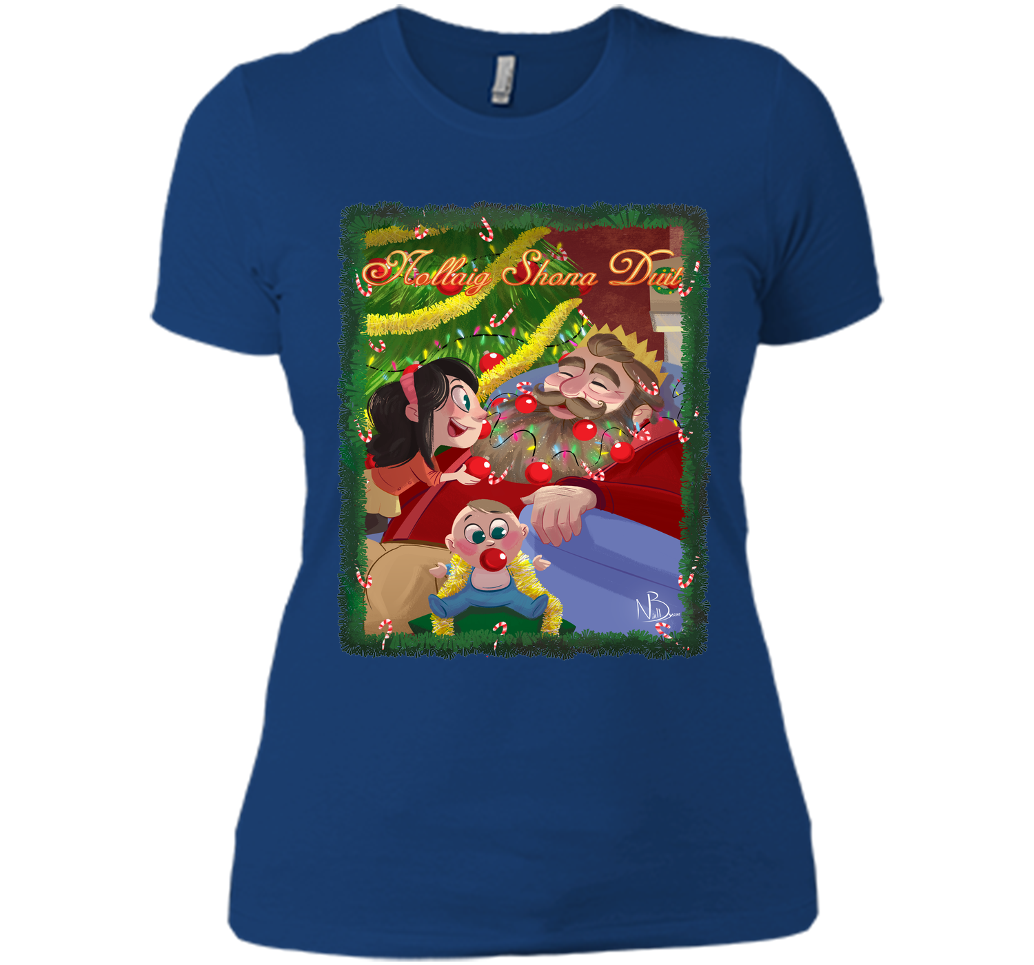 Nollaig beard T Shirt