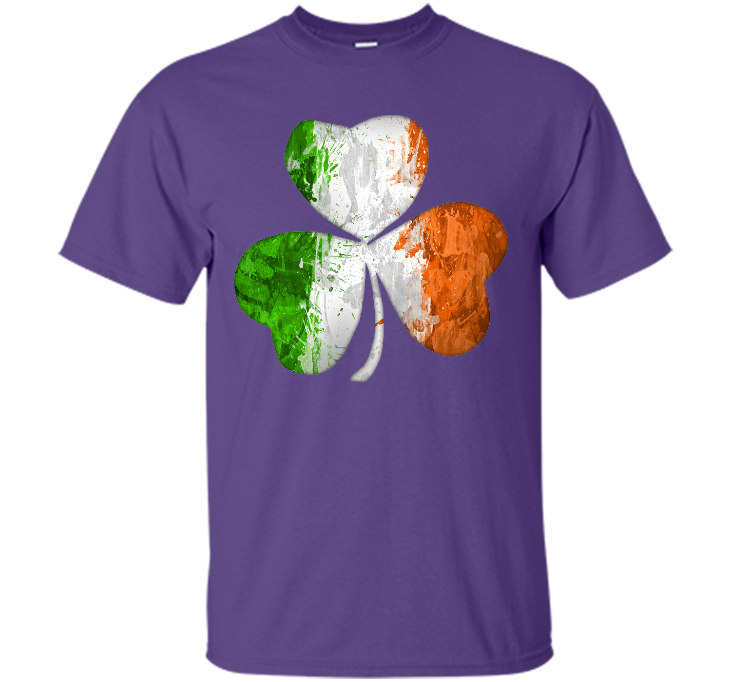 Irish shamrock grunge T Shirt