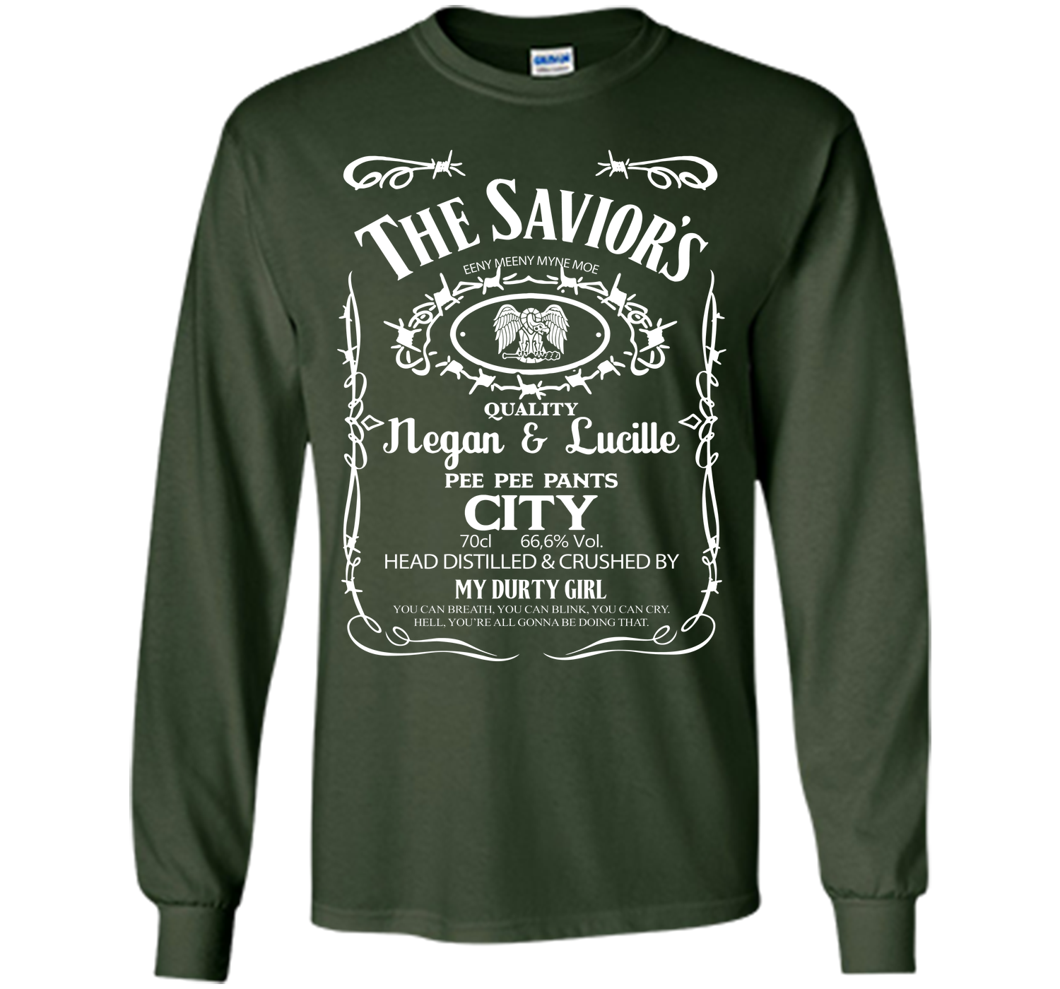 Negan jack daniels mashup T Shirt