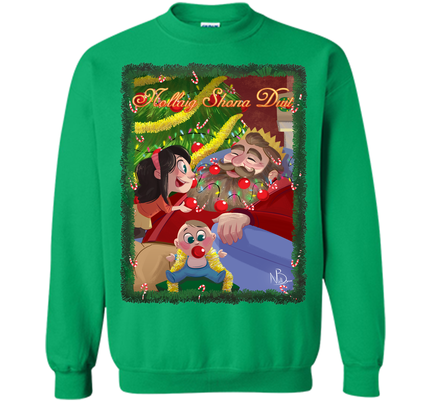 Nollaig beard T Shirt