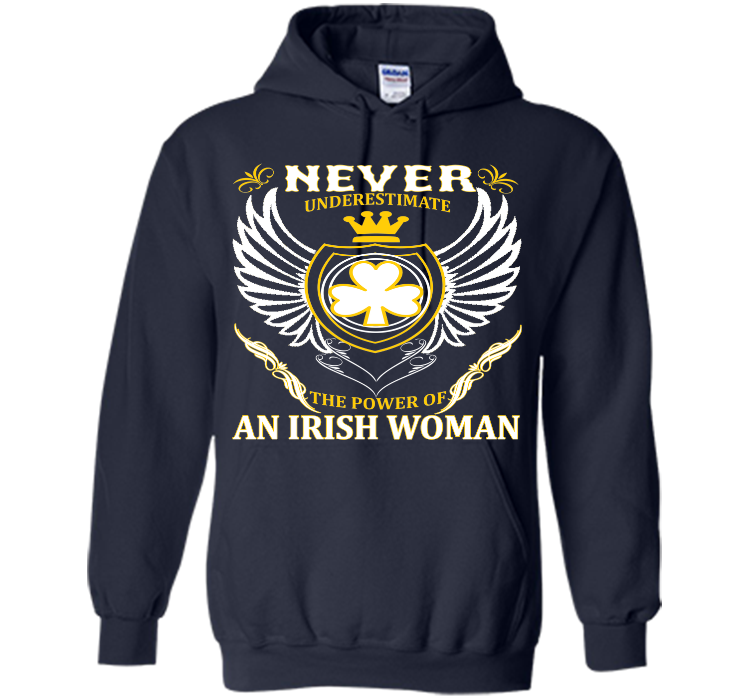 Never underestimate the power of an irish woman st T Shirt