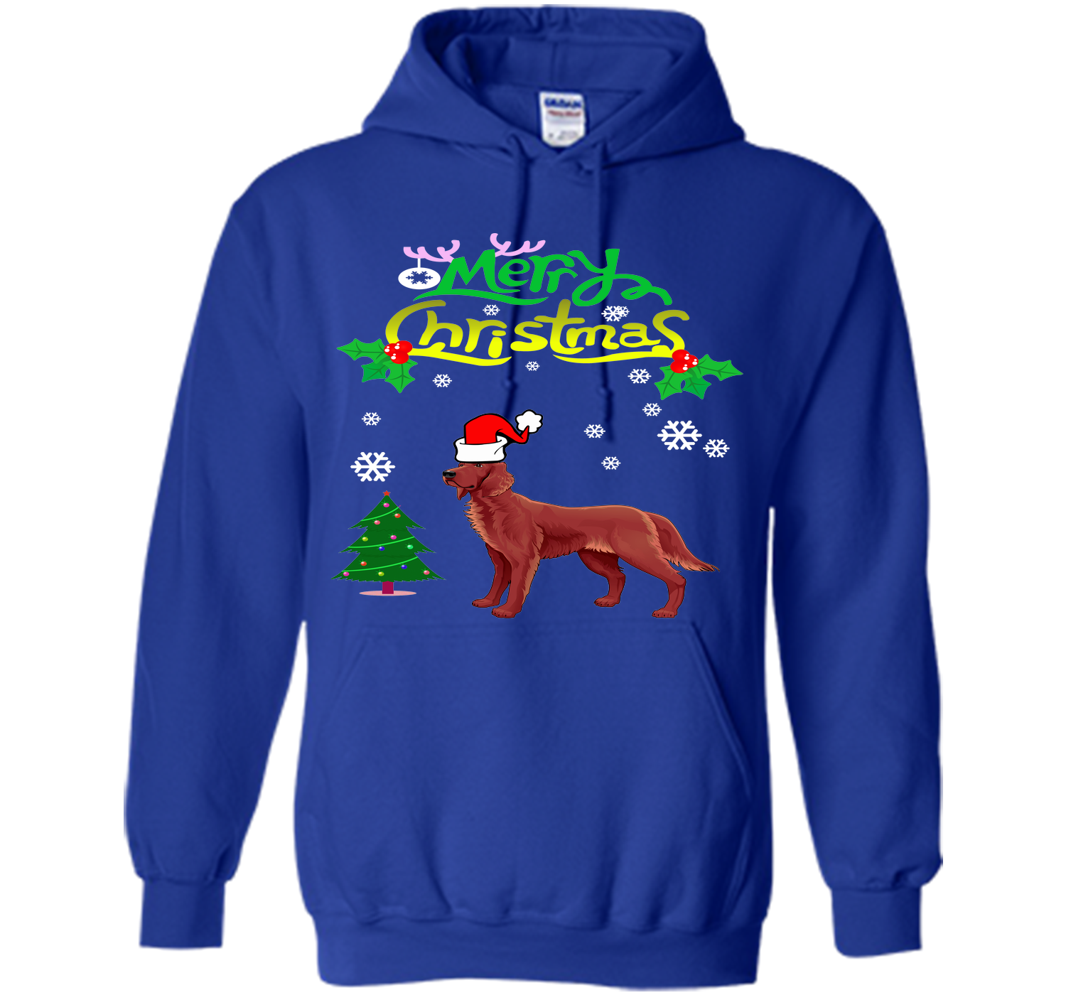 Merry christmas irish setter T Shirt